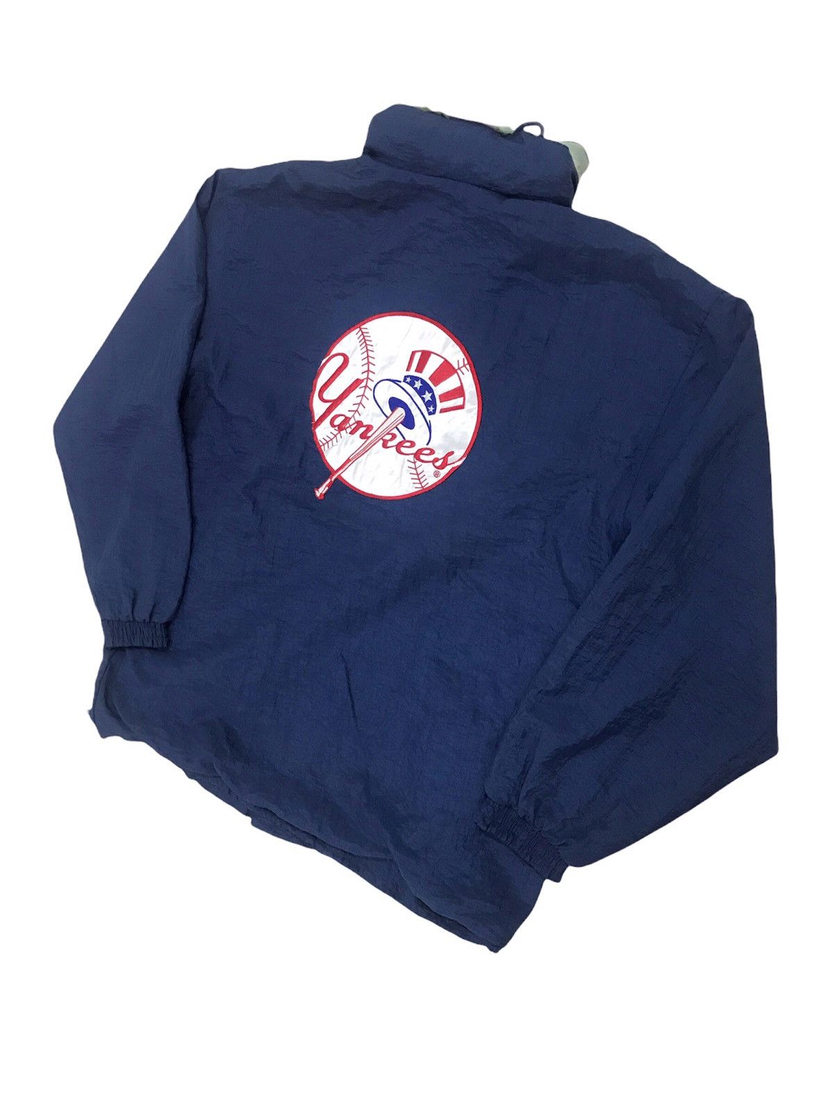 New York Yankees × Starter Vintage New York Yankees Starter Parka Windbreaker Jacket Size US L / EU 52-54 / 3 - 3 Thumbnail