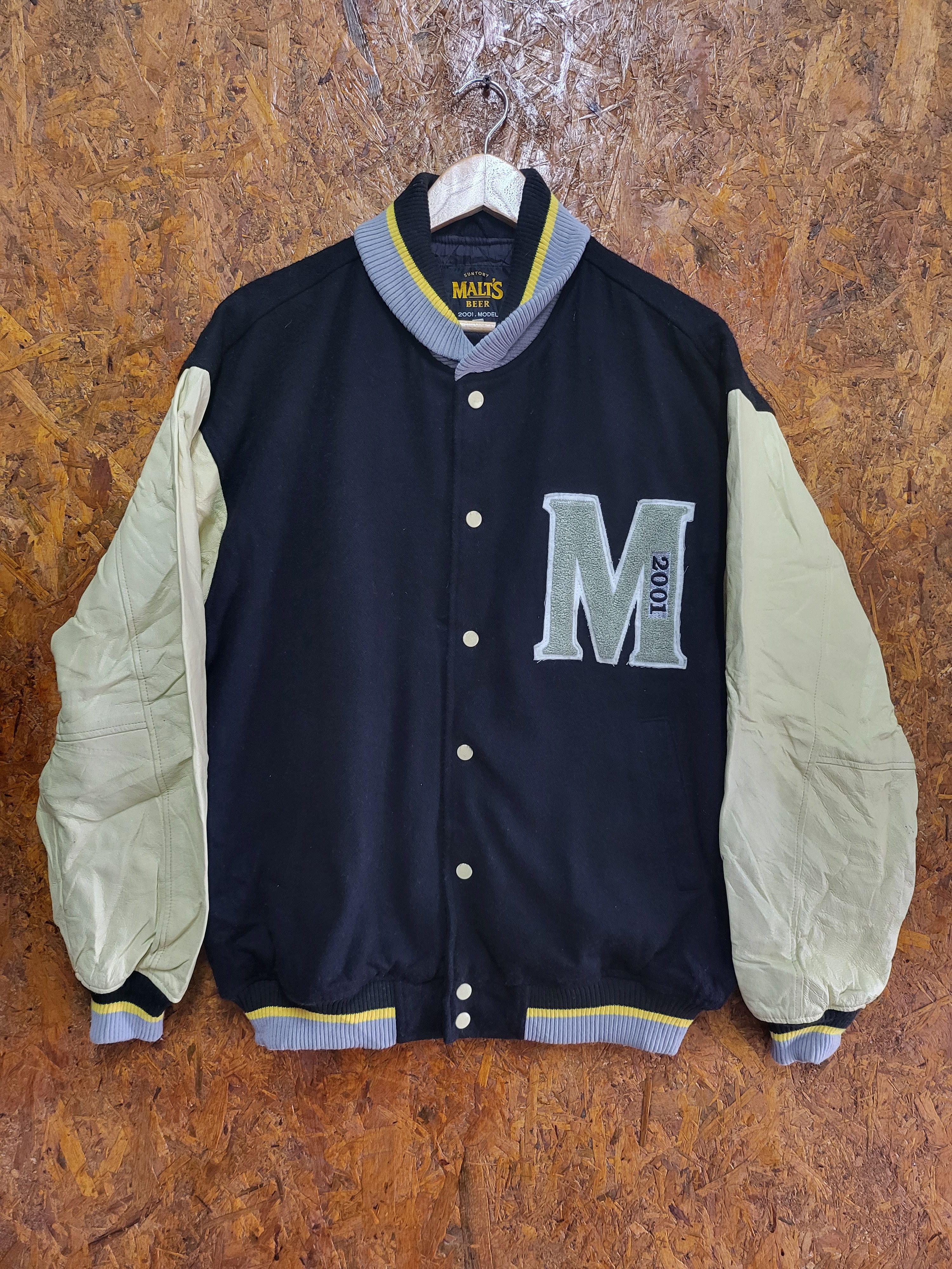 Varsity Jacket Vintage Malt's Beer Varsity Jacket Grailed