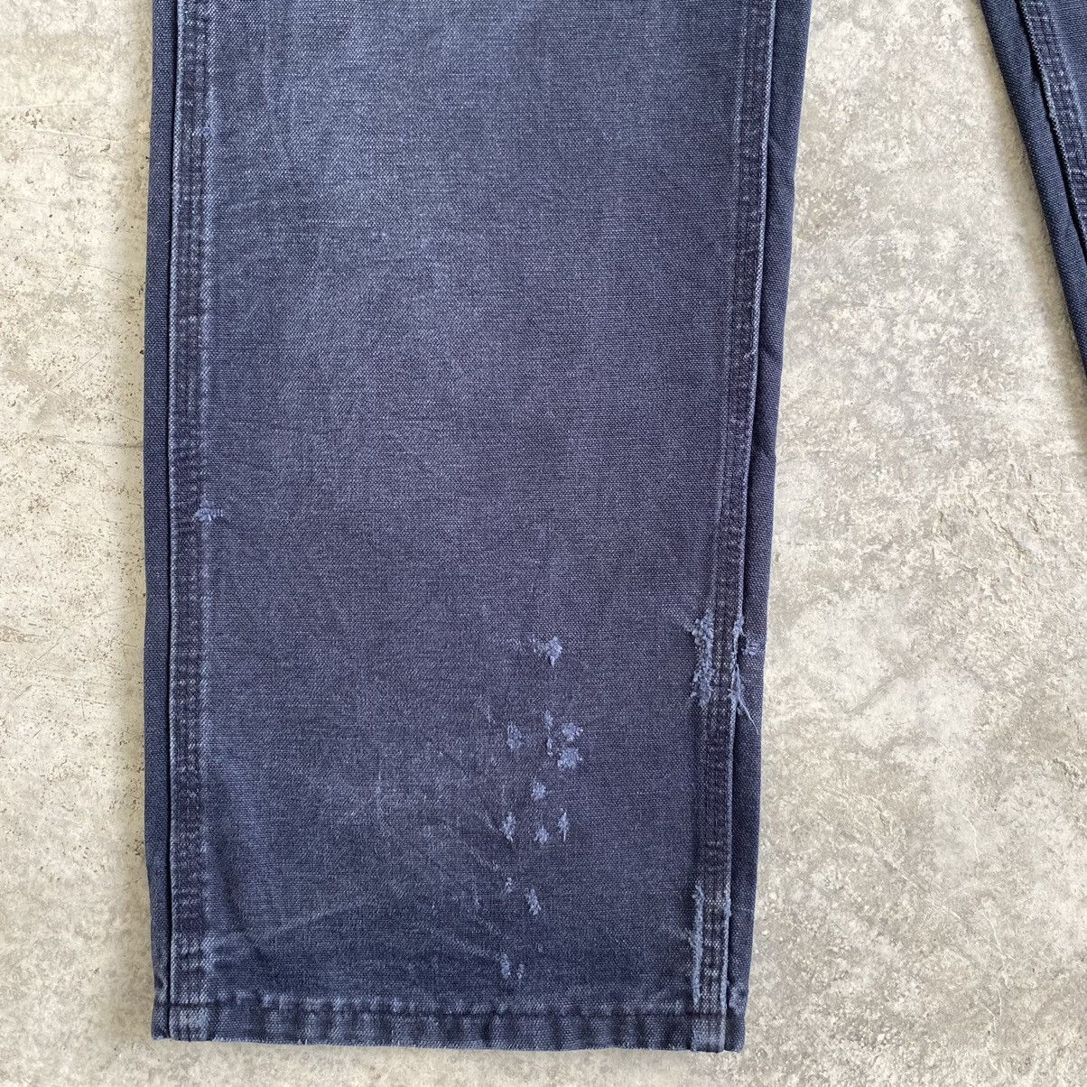 Carhartt Vintage Carhartt Faded Midnight Blue Dirty Carpenter Pants Size US 32 / EU 48 - 6 Thumbnail