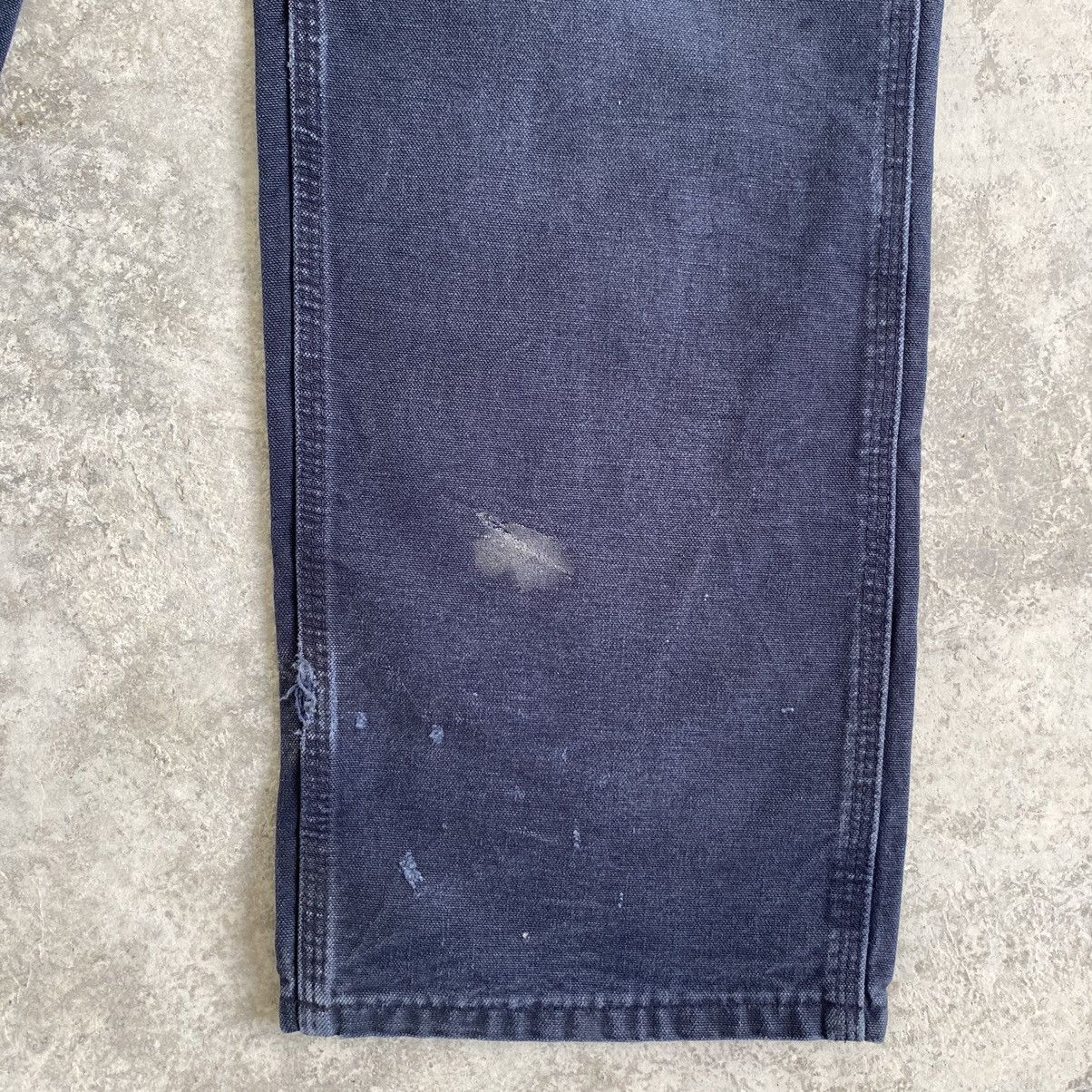 Carhartt Vintage Carhartt Faded Midnight Blue Dirty Carpenter Pants Size US 32 / EU 48 - 7 Thumbnail