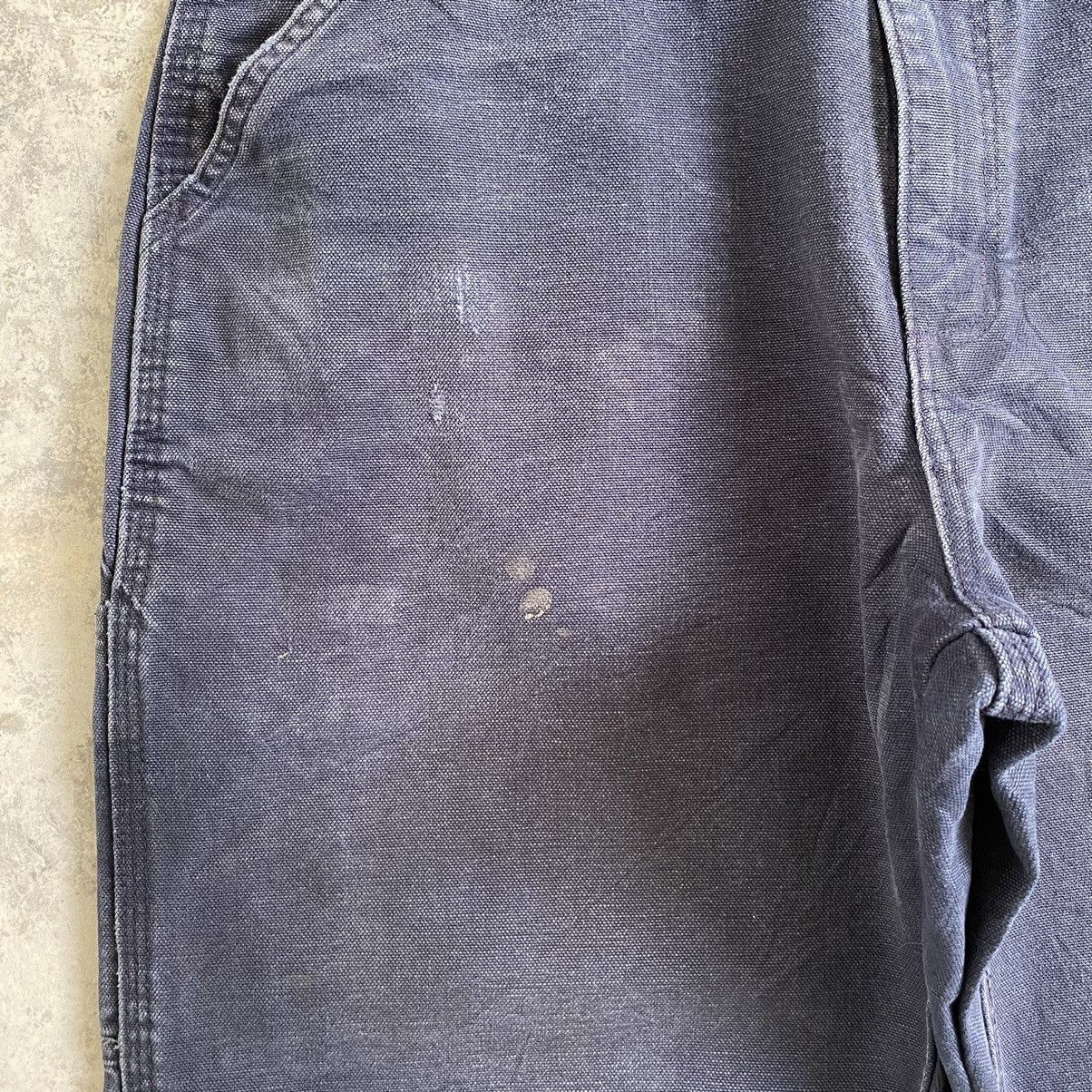 Carhartt Vintage Carhartt Faded Midnight Blue Dirty Carpenter Pants Size US 32 / EU 48 - 9 Thumbnail