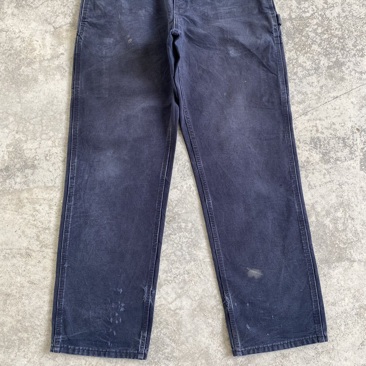 Carhartt Vintage Carhartt Faded Midnight Blue Dirty Carpenter Pants Size US 32 / EU 48 - 4 Thumbnail