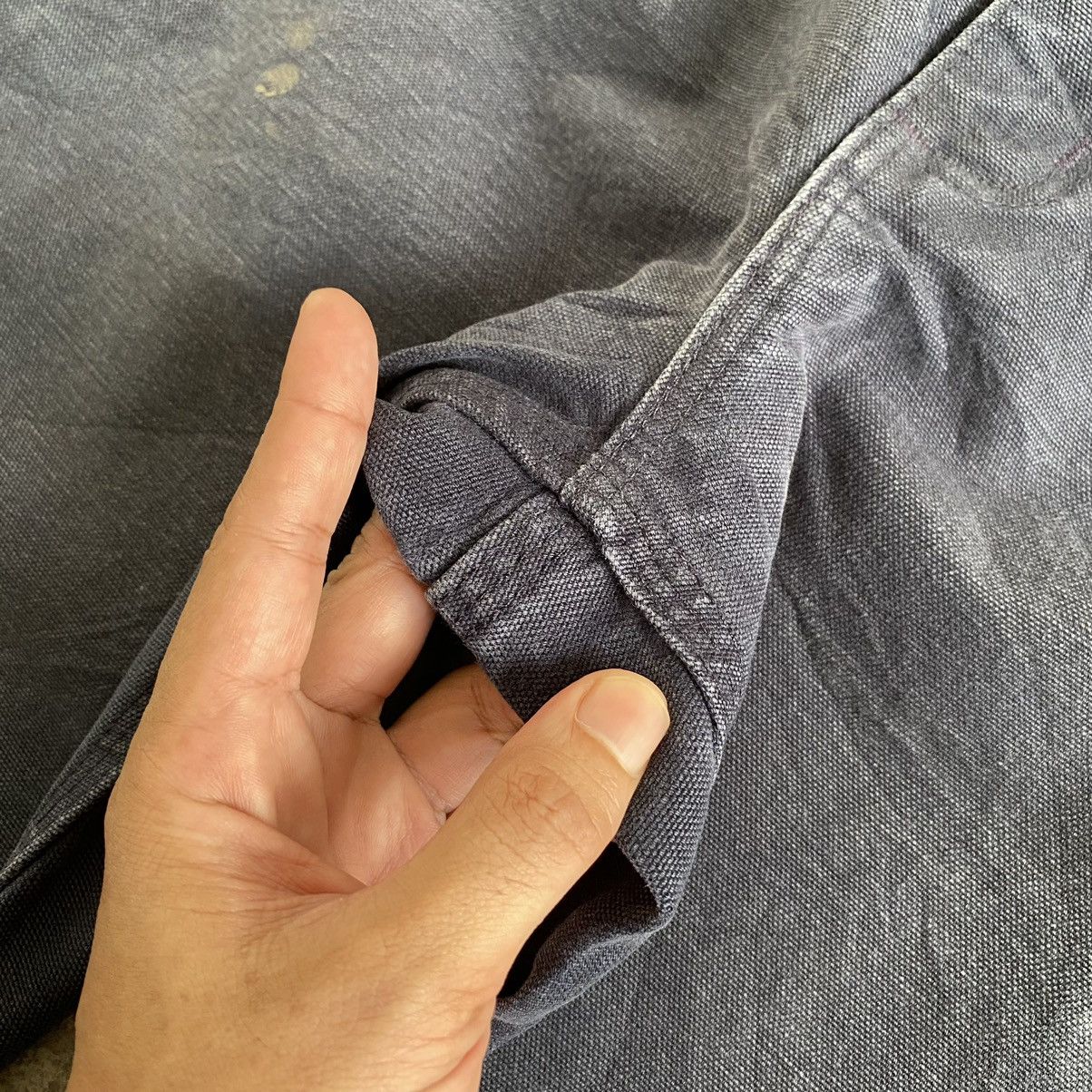 Carhartt Vintage Carhartt Faded Midnight Blue Dirty Carpenter Pants Size US 32 / EU 48 - 10 Thumbnail