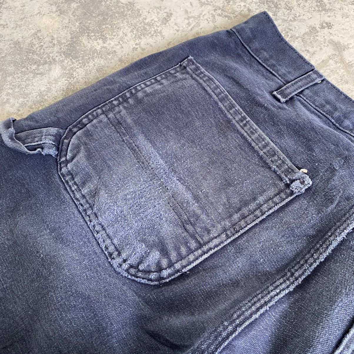 Carhartt Vintage Carhartt Faded Midnight Blue Dirty Carpenter Pants Size US 32 / EU 48 - 20 Thumbnail