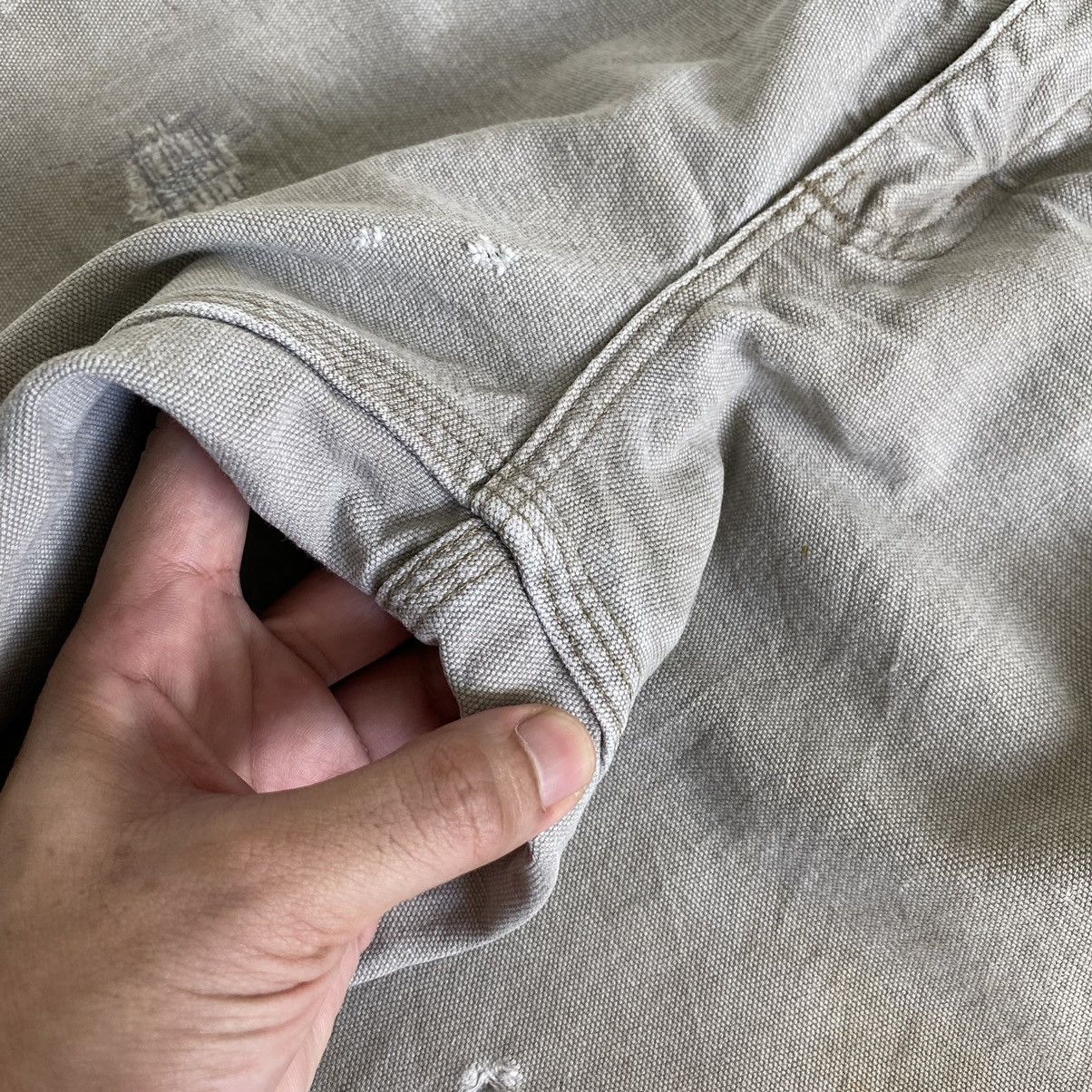 Carhartt Vintage Carhartt Faded Desert Grey Dirty Carpenter Pants Size US 32 / EU 48 - 13 Thumbnail