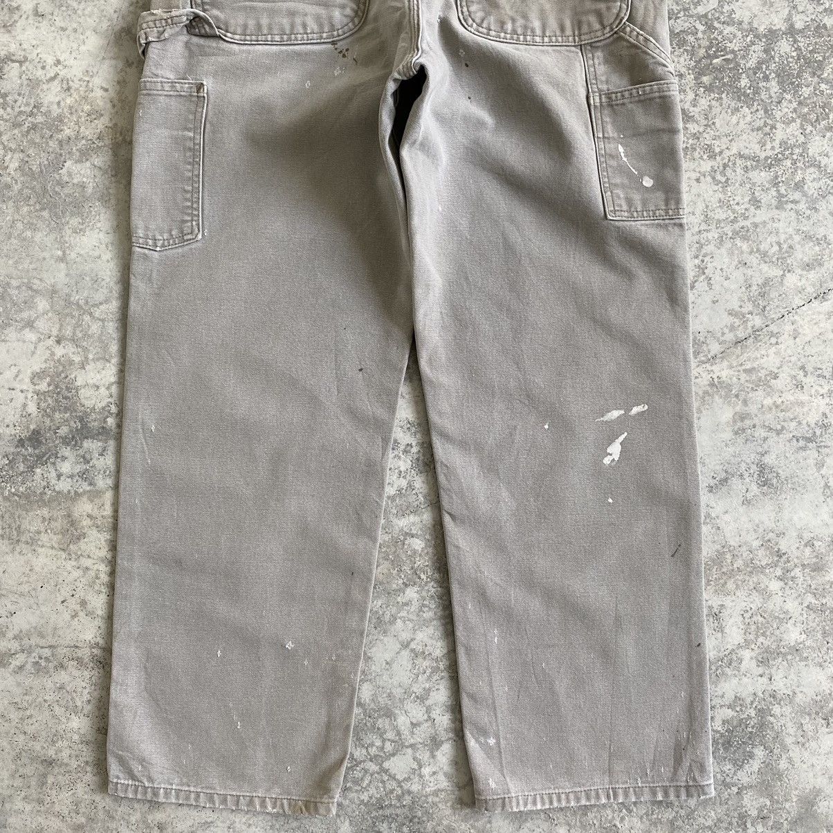 Carhartt Vintage Carhartt Faded Desert Grey Dirty Carpenter Pants Size US 32 / EU 48 - 15 Thumbnail