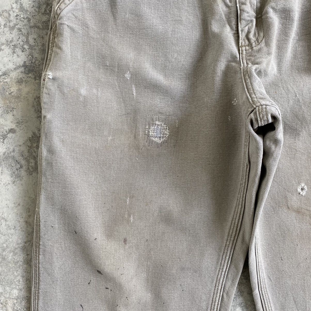 Carhartt Vintage Carhartt Faded Desert Grey Dirty Carpenter Pants Size US 32 / EU 48 - 9 Thumbnail