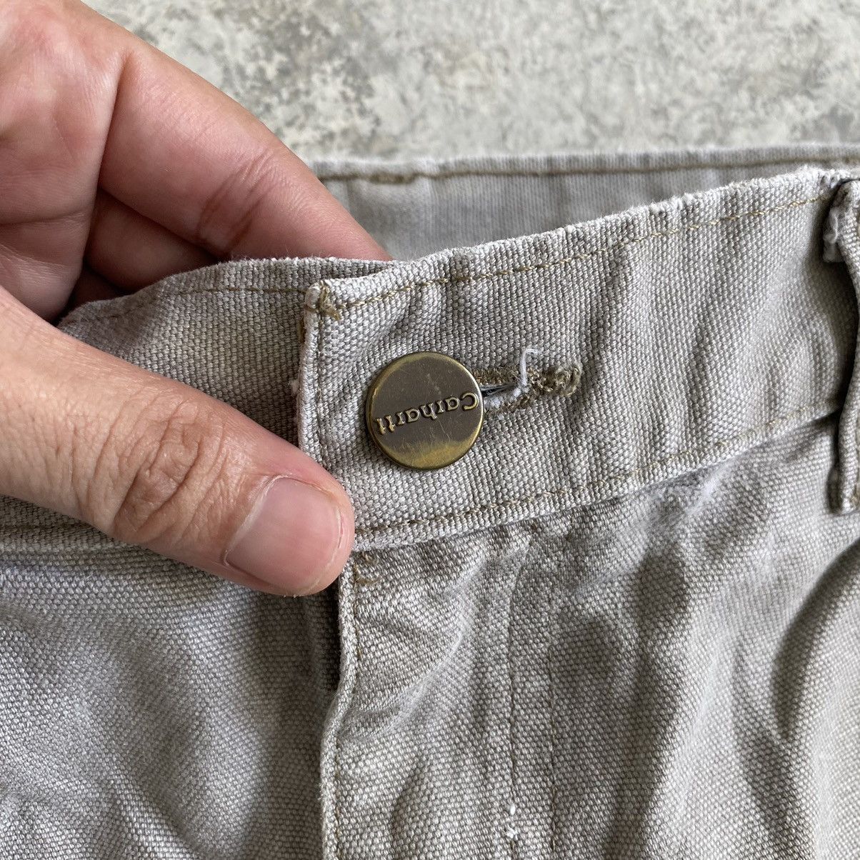 Carhartt Vintage Carhartt Faded Desert Grey Dirty Carpenter Pants Size US 32 / EU 48 - 11 Thumbnail