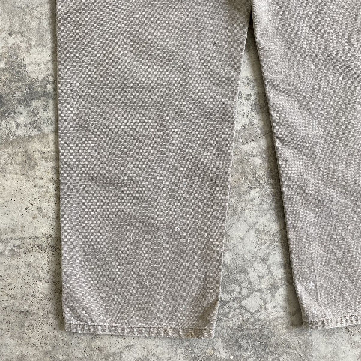 Carhartt Vintage Carhartt Faded Desert Grey Dirty Carpenter Pants Size US 32 / EU 48 - 18 Thumbnail
