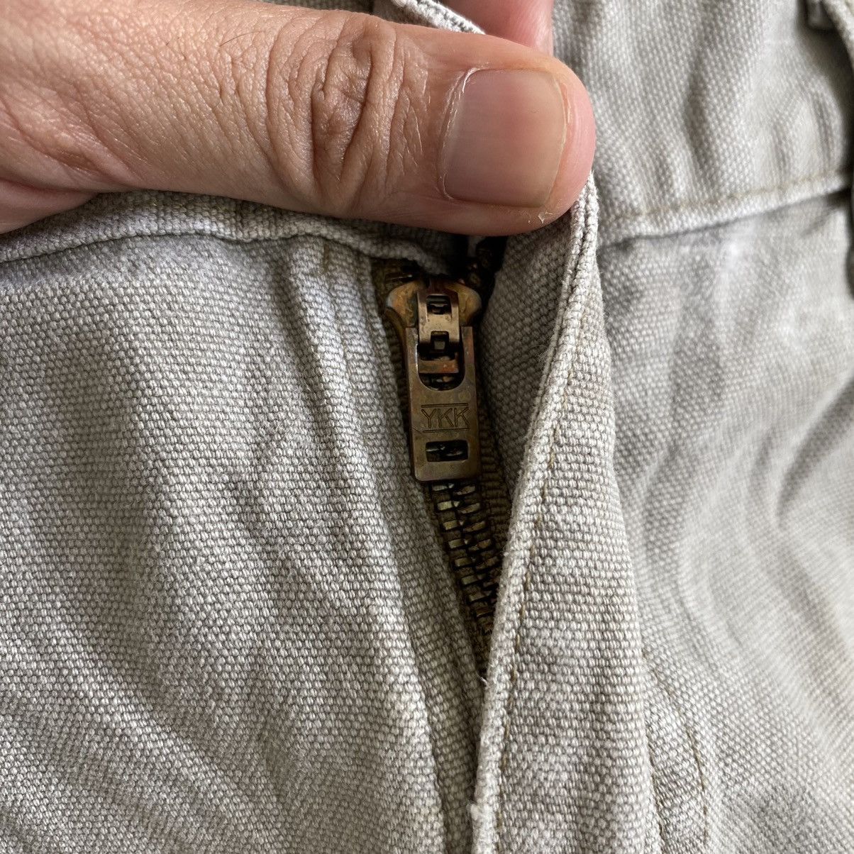 Carhartt Vintage Carhartt Faded Desert Grey Dirty Carpenter Pants Size US 32 / EU 48 - 12 Thumbnail