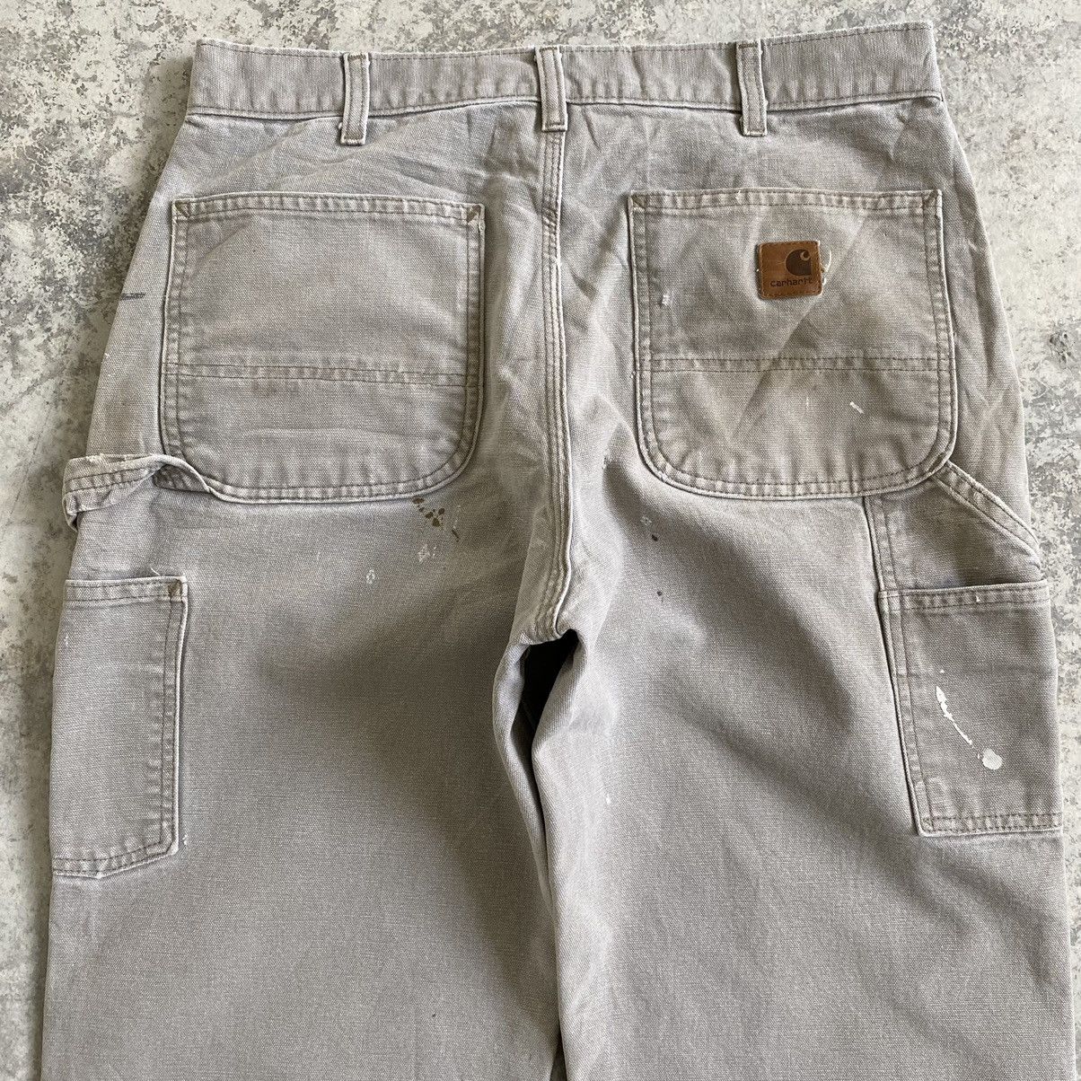 Carhartt Vintage Carhartt Faded Desert Grey Dirty Carpenter Pants Size US 32 / EU 48 - 19 Thumbnail