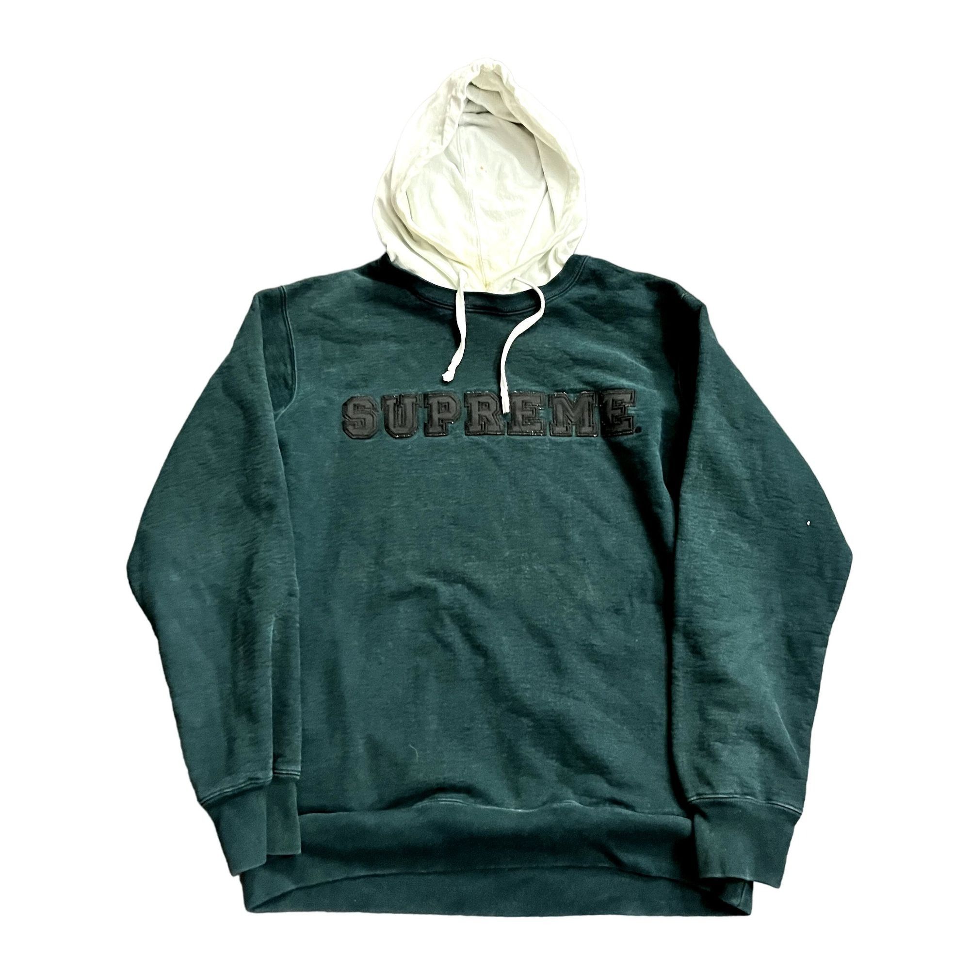 Supreme Gray/Green Black Supreme Pullover Hoodie Sweatshirt Spell Ou Size US L / EU 52-54 / 3 - 2 Thumbnail