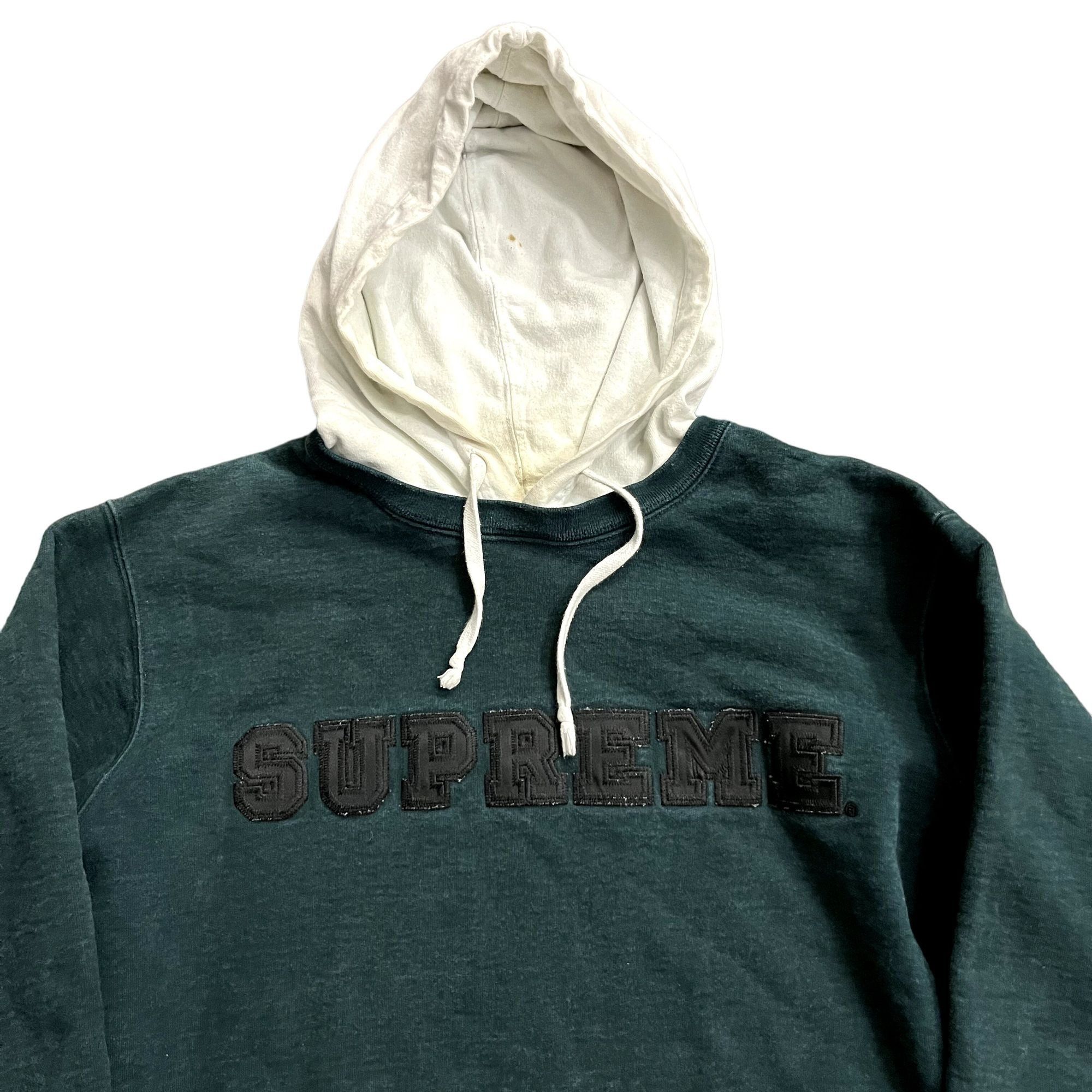 Supreme Gray/Green Black Supreme Pullover Hoodie Sweatshirt Spell Ou Size US L / EU 52-54 / 3 - 3 Thumbnail