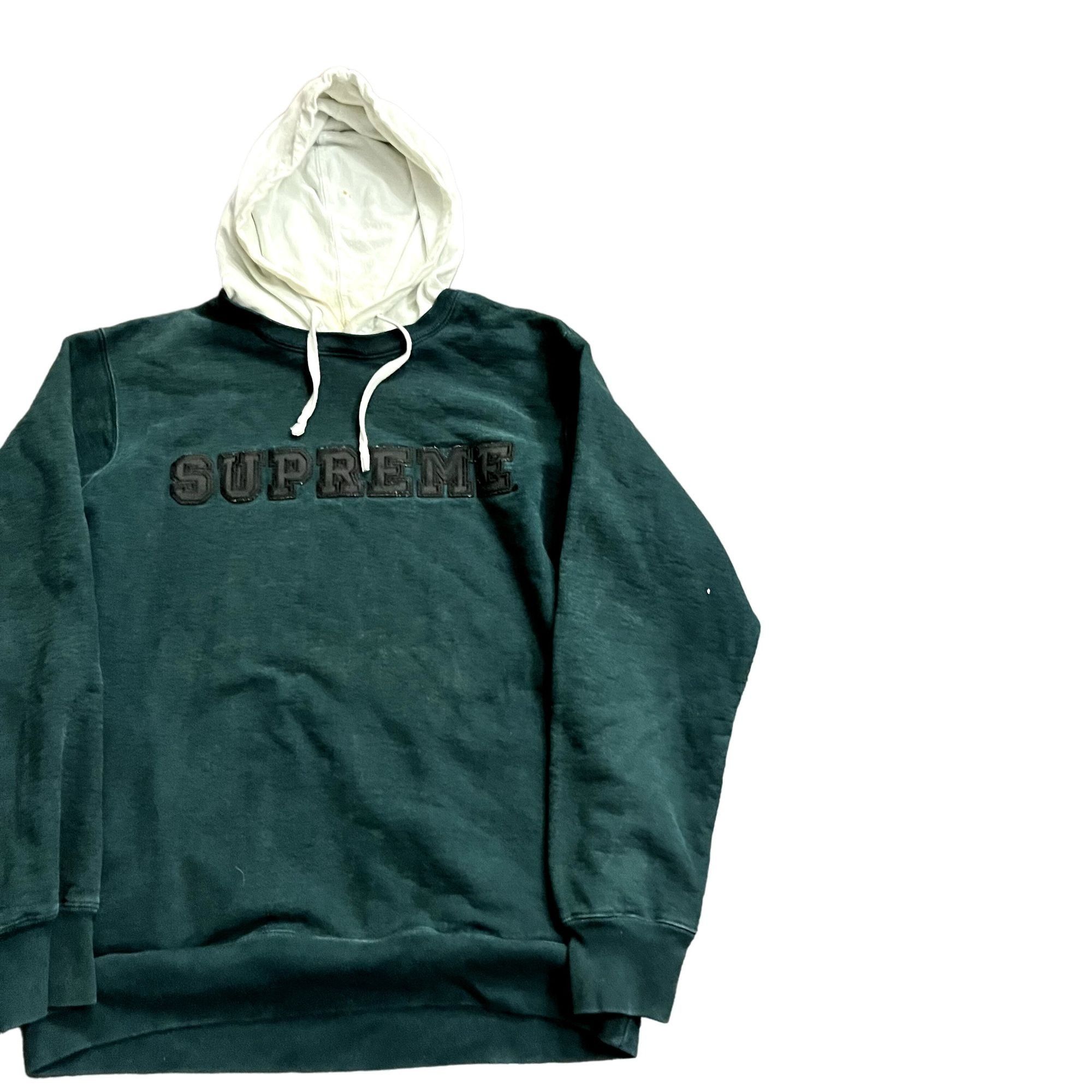 Supreme Gray/Green Black Supreme Pullover Hoodie Sweatshirt Spell Ou Size US L / EU 52-54 / 3 - 5 Thumbnail