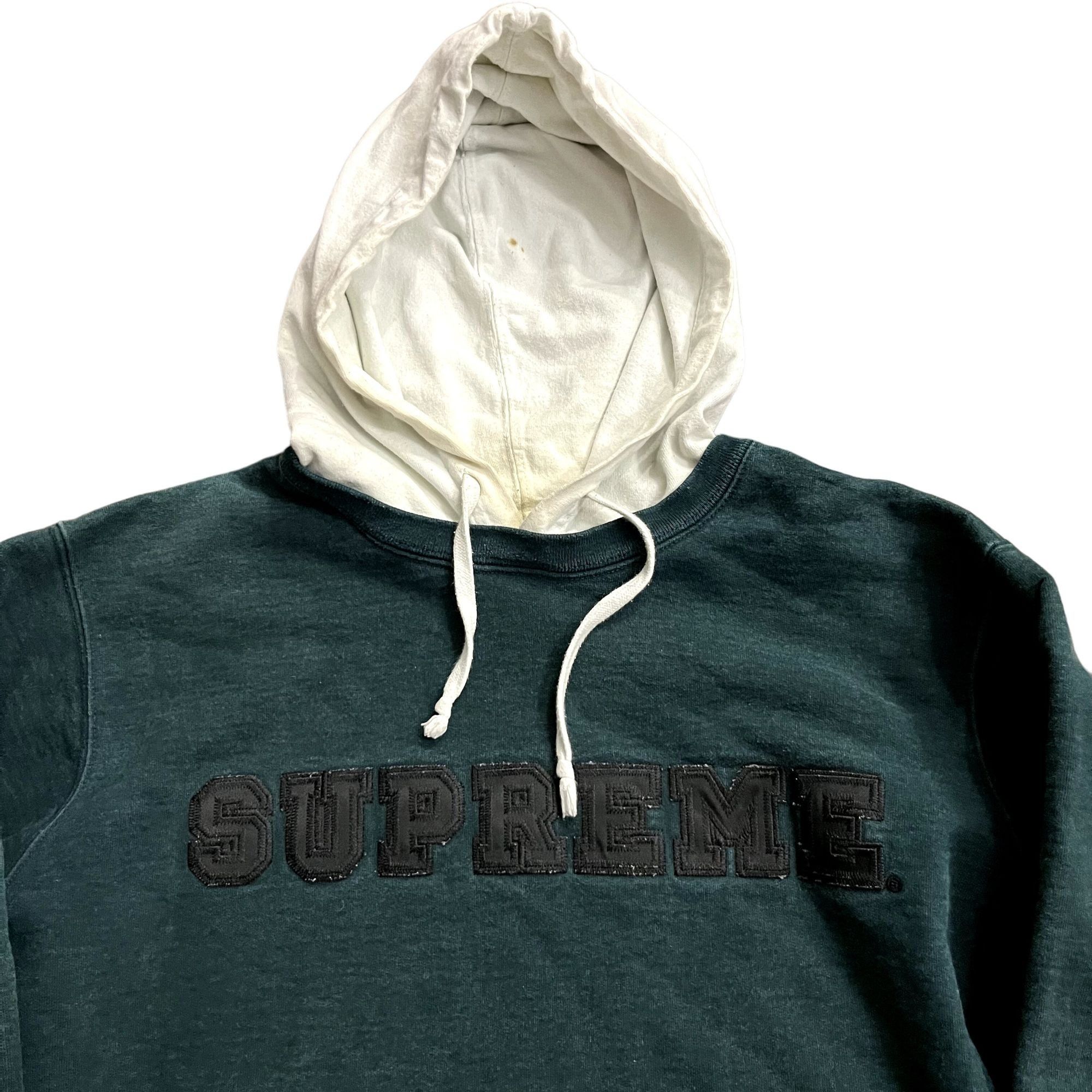 Supreme Gray/Green Black Supreme Pullover Hoodie Sweatshirt Spell Ou Size US L / EU 52-54 / 3 - 6 Thumbnail