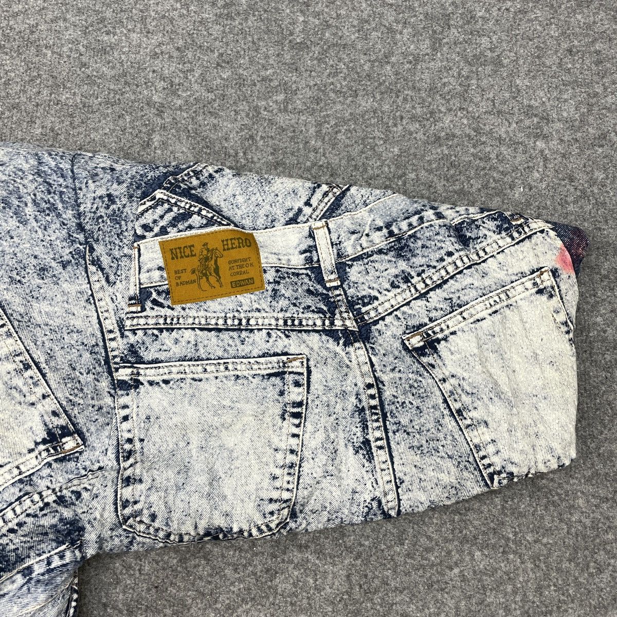 Vintage Vintage Kimono Over Printed Denim Racing Sports Size US L / EU 52-54 / 3 - 9 Thumbnail