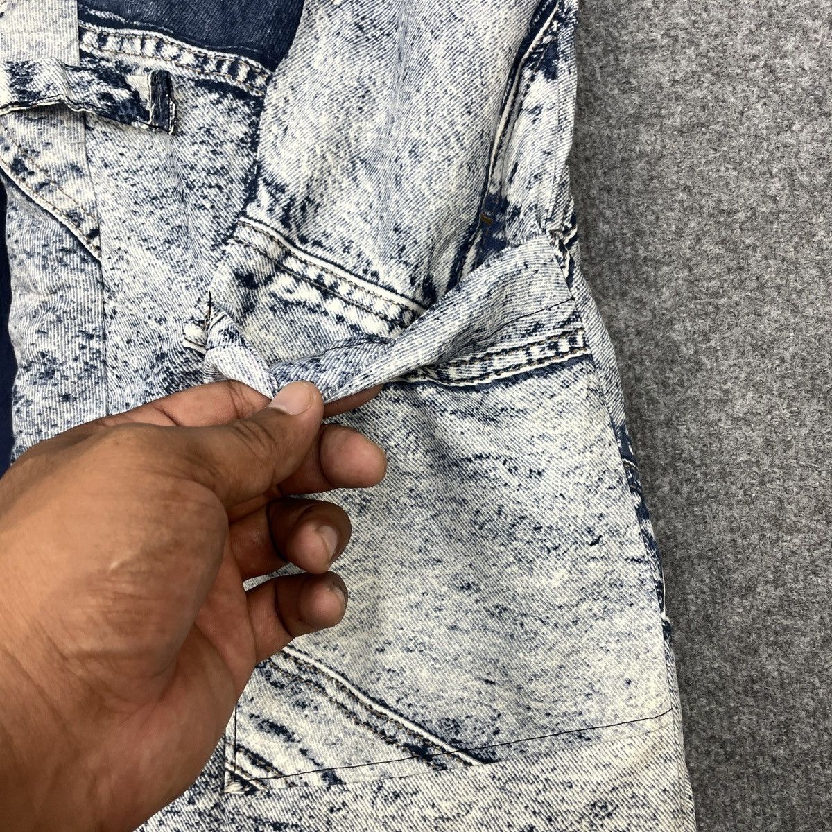 Vintage Vintage Kimono Over Printed Denim Racing Sports Size US L / EU 52-54 / 3 - 8 Thumbnail