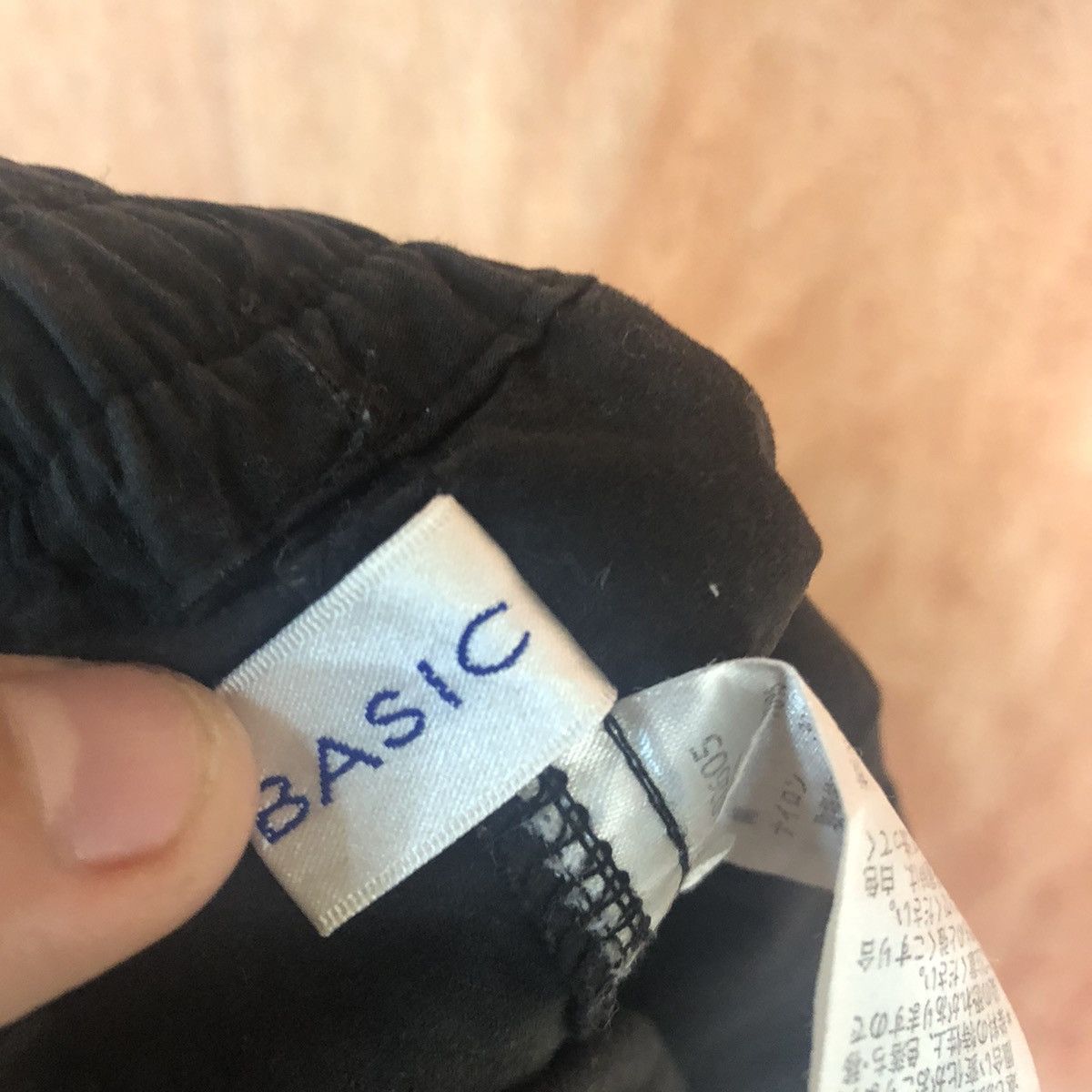 Japanese Brand Style Basic Black Multipocket Cargo Pants #2319 Size US 30 / EU 46 - 10 Thumbnail