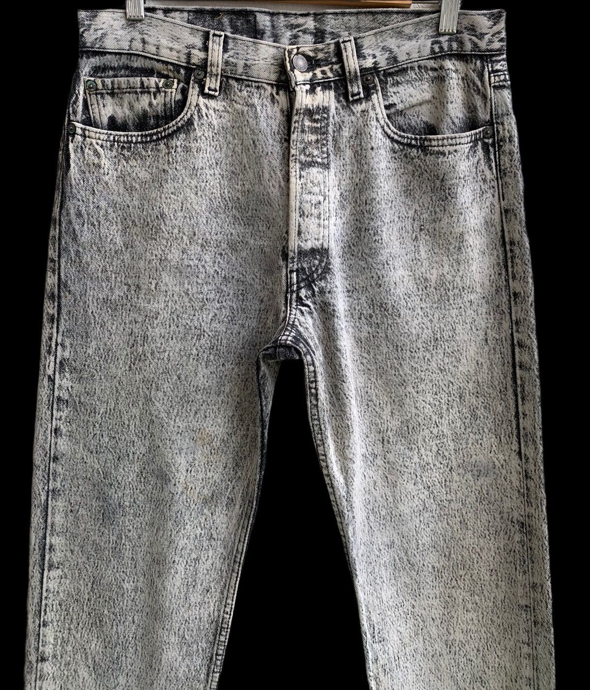 Levi's × Levi's Vintage Clothing × Vintage Vintage 90s Levis 501 StoneWash Denim Pants Size US 32 / EU 48 - 6 Thumbnail