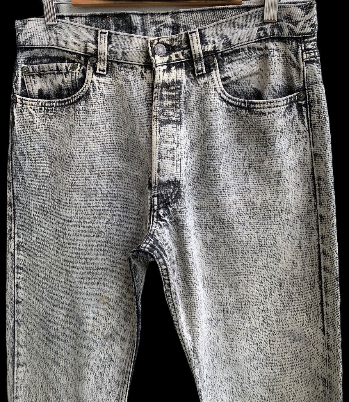 Levi's × Levi's Vintage Clothing × Vintage Vintage 90s Levis 501 StoneWash Denim Pants Size US 32 / EU 48 - 4 Thumbnail