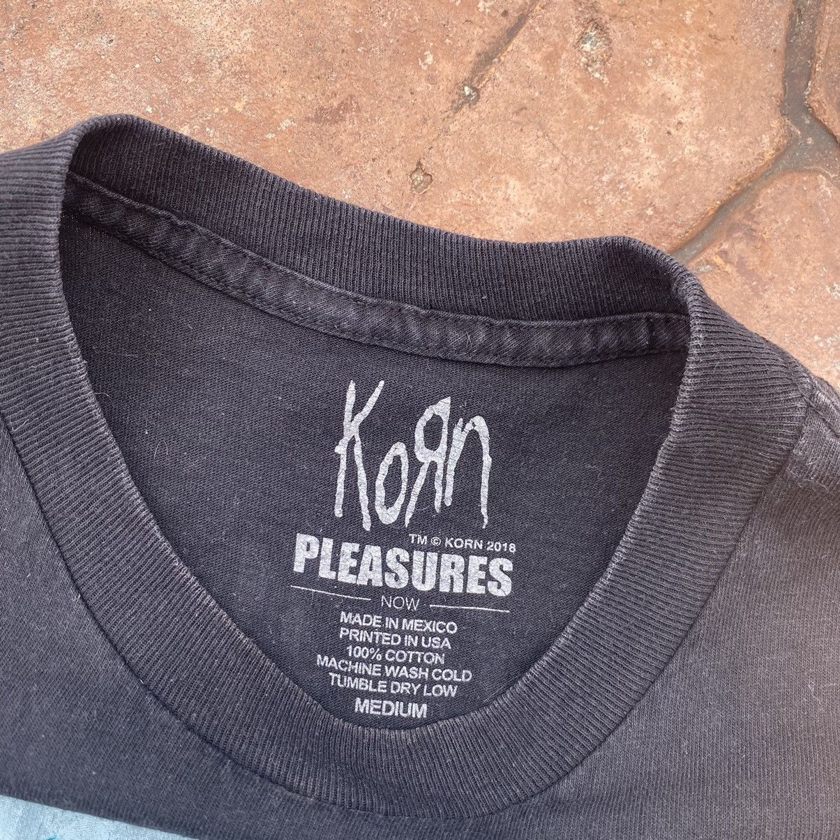 Pleasures Thrashed Faded Korn Band x Pleasures ERD GRUNGE TSHIRT Size US M / EU 48-50 / 2 - 5 Thumbnail