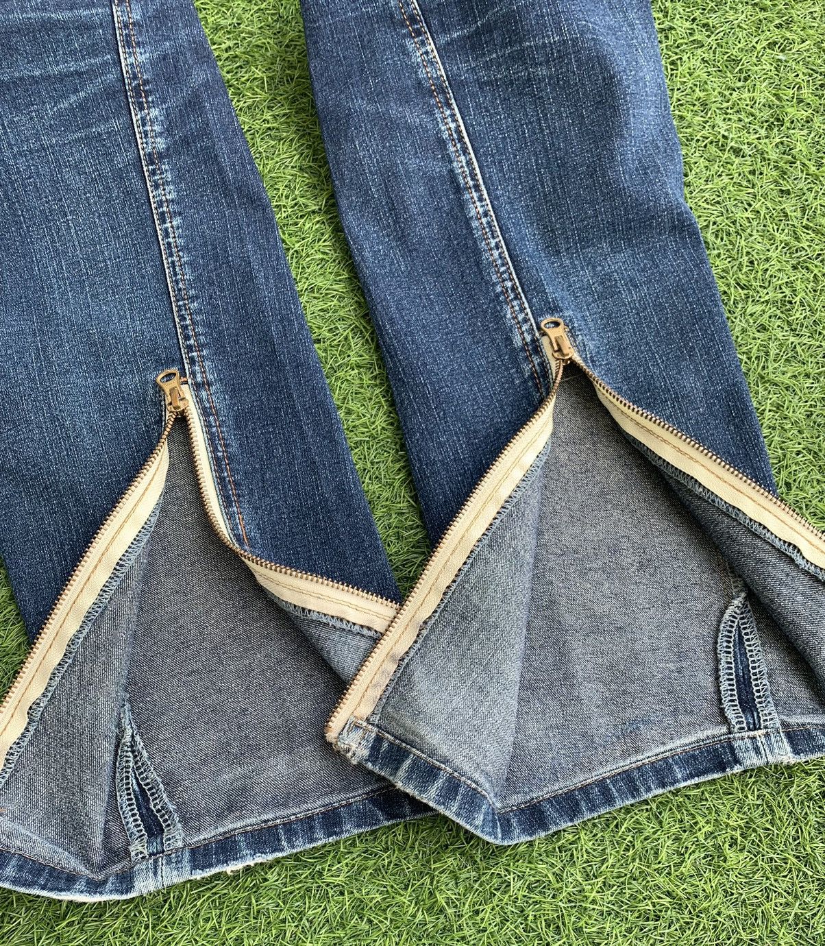 Japanese Brand × PPFM JapaneseBrand PPFM Zipper HIP Denim Size US 32 / EU 48 - 17 Thumbnail