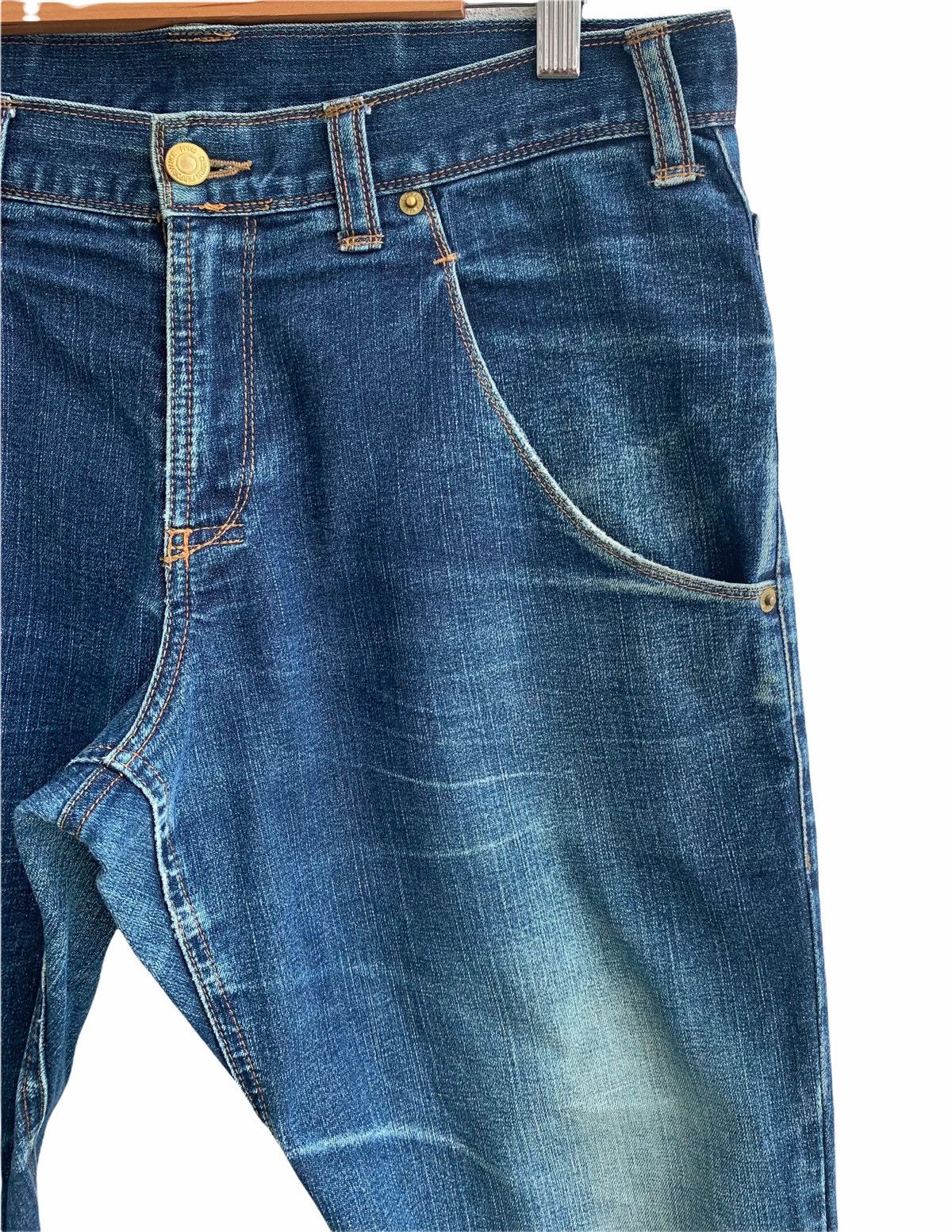 Japanese Brand × PPFM JapaneseBrand PPFM Zipper HIP Denim Size US 32 / EU 48 - 6 Thumbnail