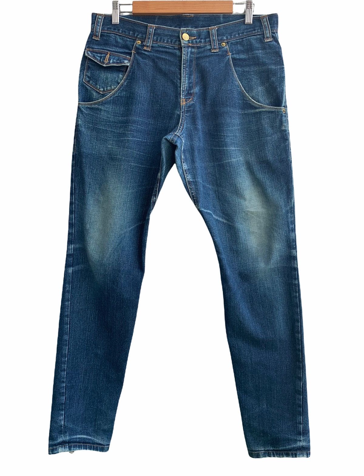 Japanese Brand × PPFM JapaneseBrand PPFM Zipper HIP Denim Size US 32 / EU 48 - 2 Thumbnail