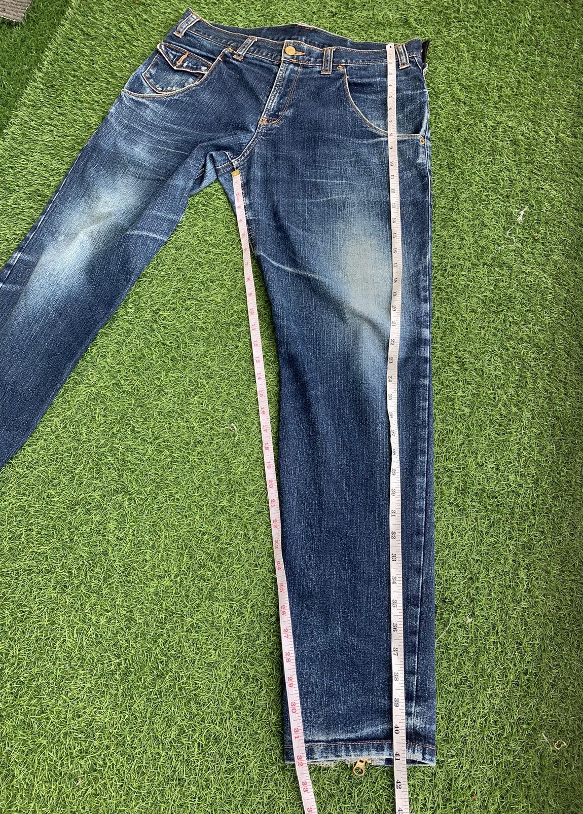 Japanese Brand × PPFM JapaneseBrand PPFM Zipper HIP Denim Size US 32 / EU 48 - 19 Thumbnail