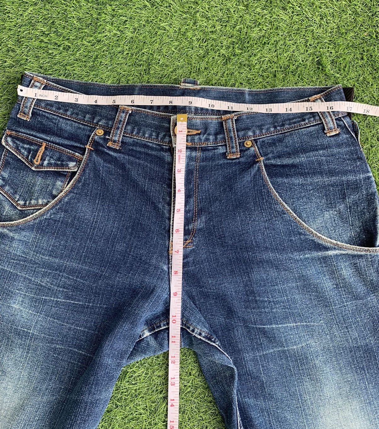 Japanese Brand × PPFM JapaneseBrand PPFM Zipper HIP Denim Size US 32 / EU 48 - 18 Thumbnail