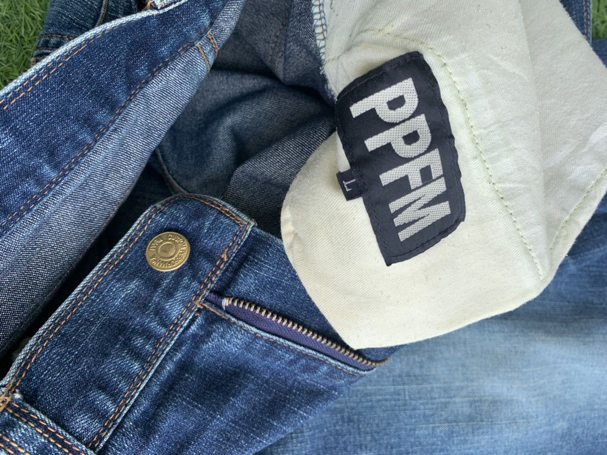Japanese Brand × PPFM JapaneseBrand PPFM Zipper HIP Denim Size US 32 / EU 48 - 15 Thumbnail