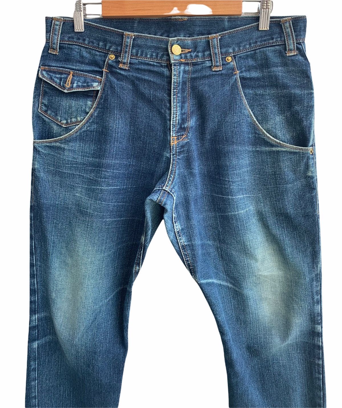 Japanese Brand × PPFM JapaneseBrand PPFM Zipper HIP Denim Size US 32 / EU 48 - 3 Thumbnail