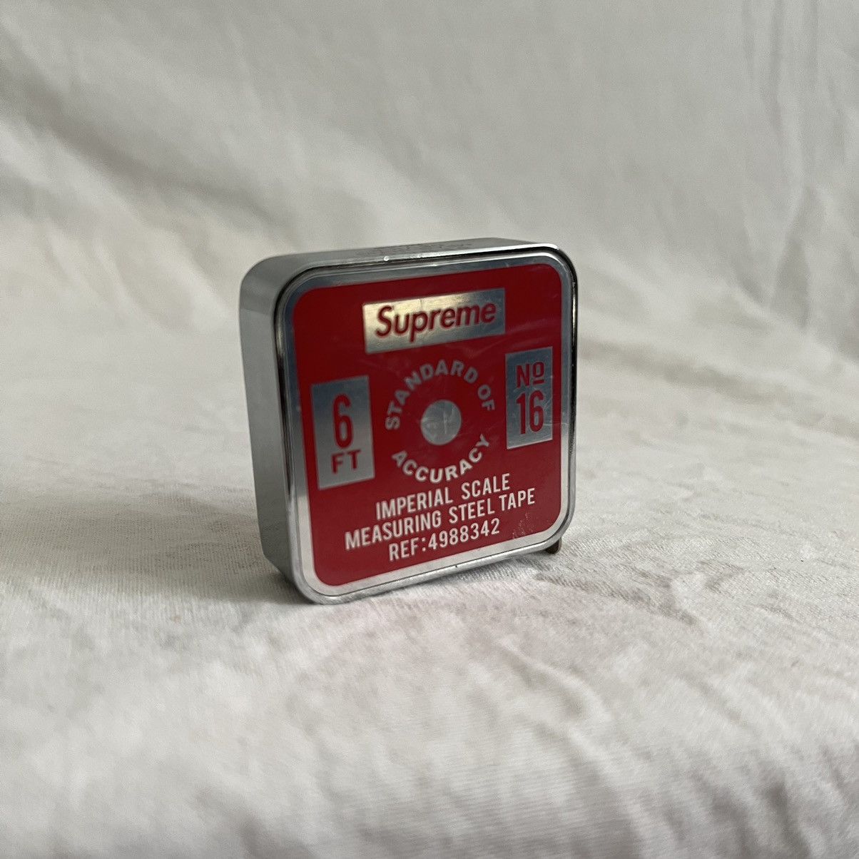 Supreme SS19 Penco Steel Measuring Tape 6 ft. Size ONE SIZE - 2 Thumbnail