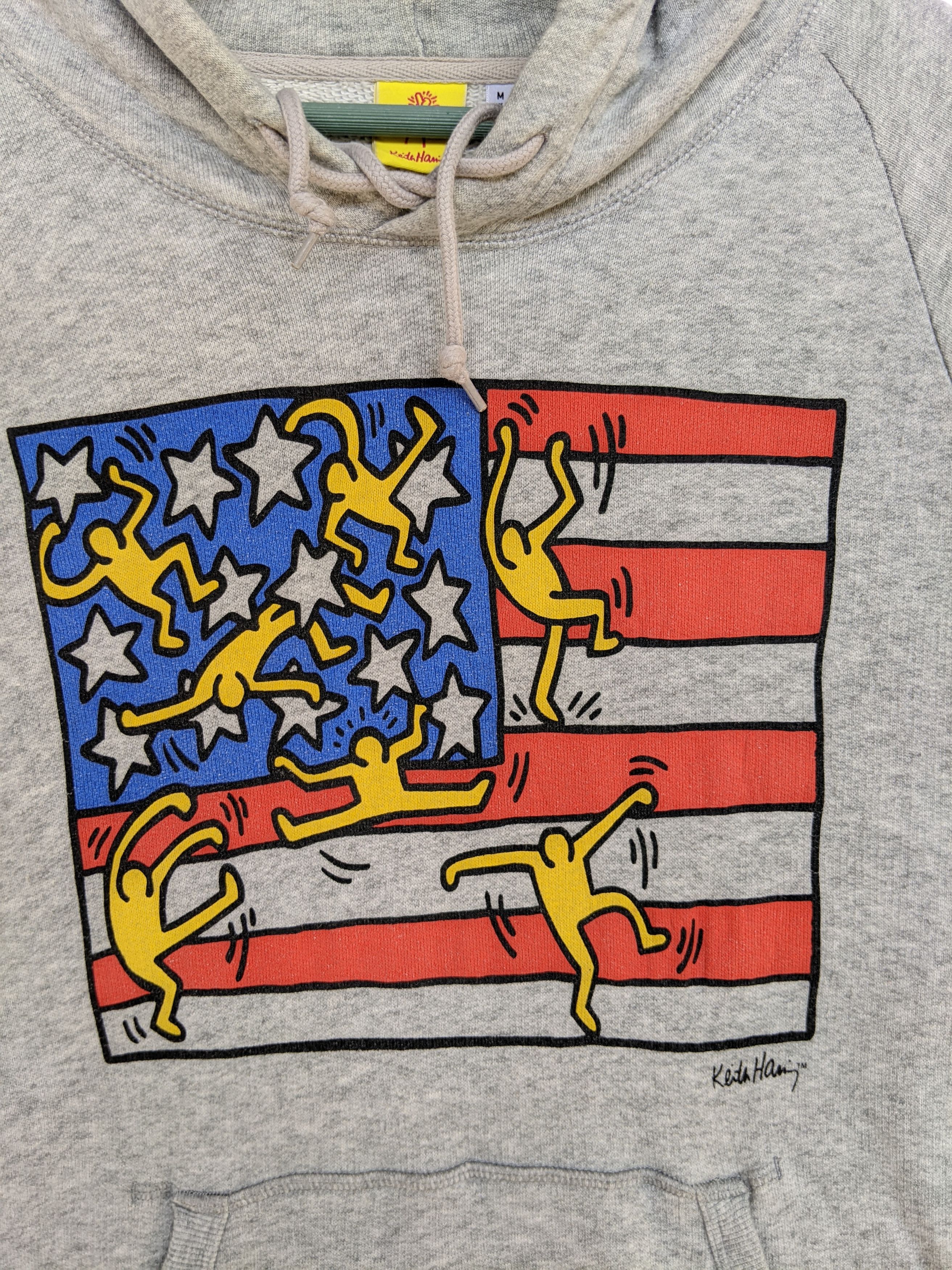 Keith Haring Keith Haring American Flag Hoodie Size US M / EU 48-50 / 2 - 3 Thumbnail