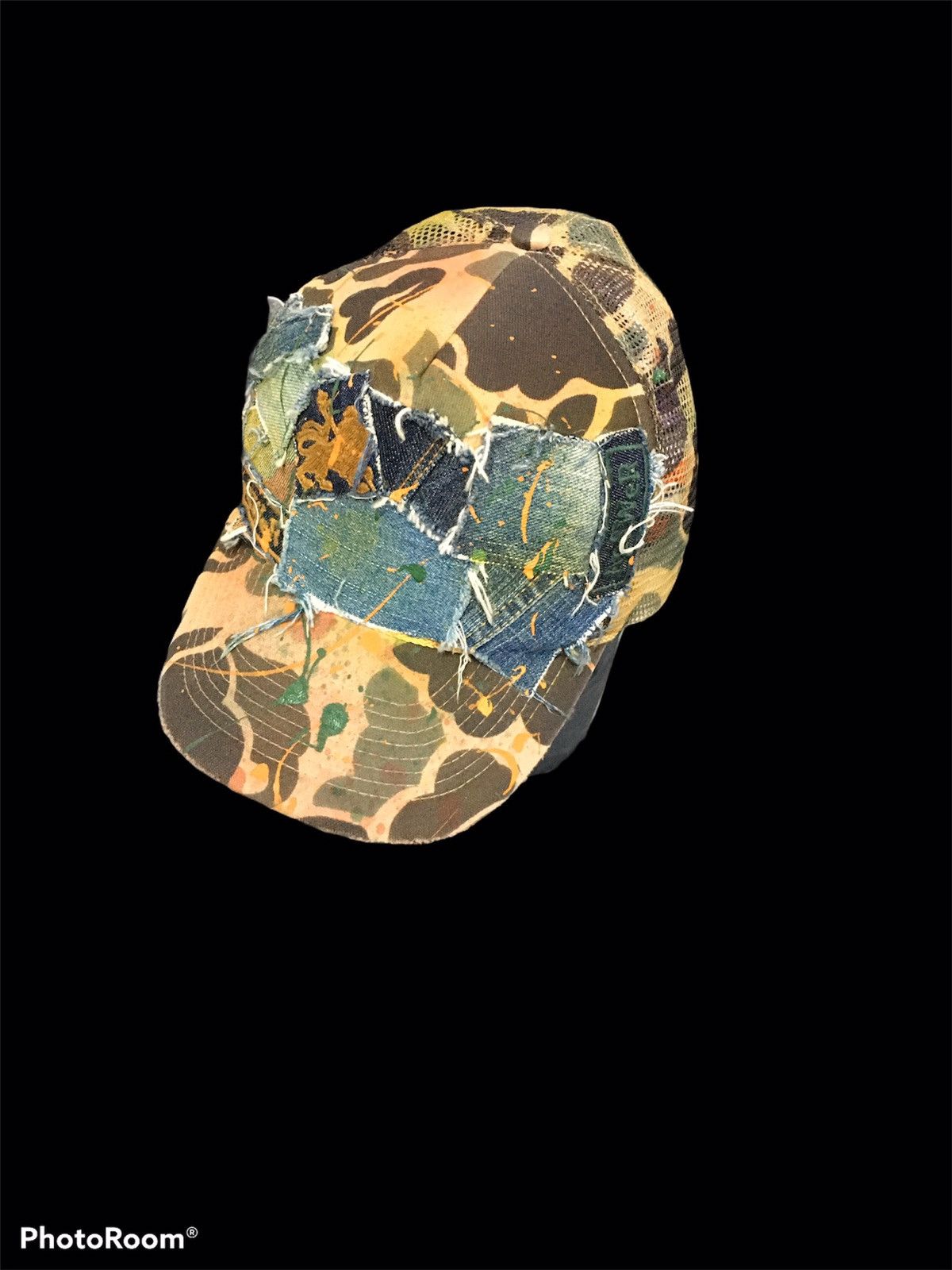 Japanese Brand Japanese Brand Camo Patches Splatted Trucker Size ONE SIZE - 1 Thumbnail