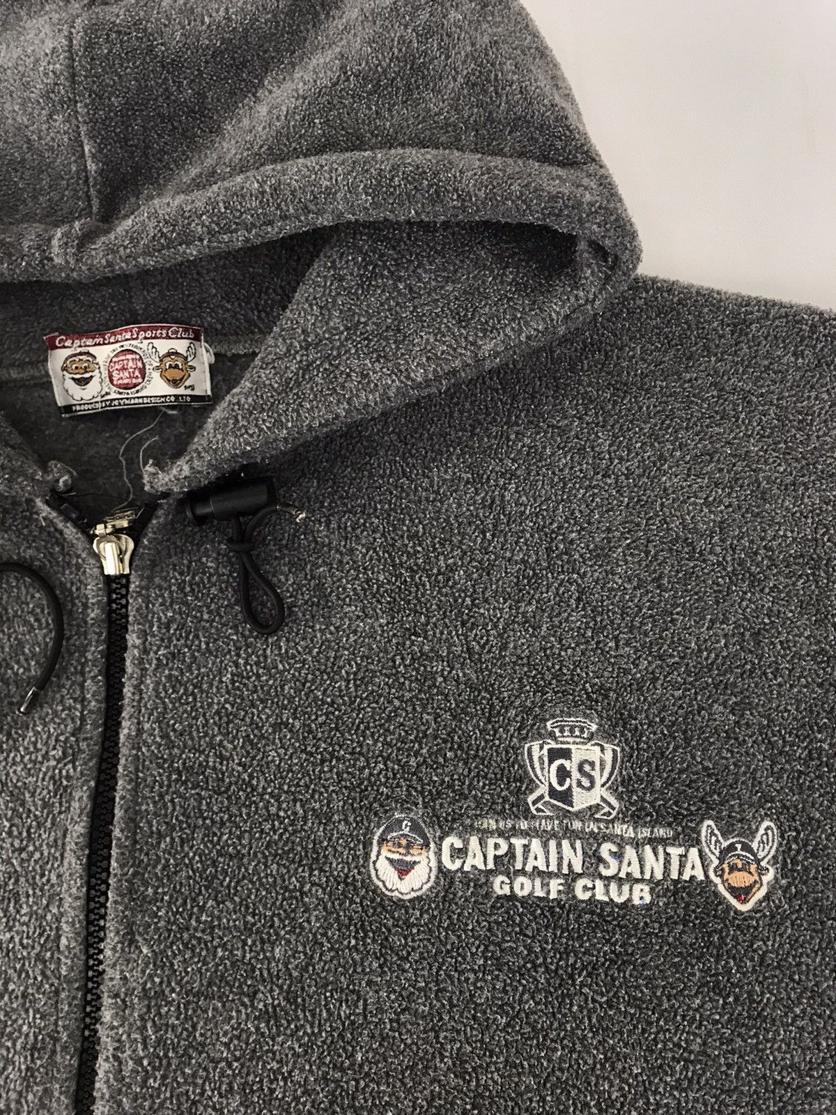 Other 90s Captain Santa Sport Golf Club Fleece Embroidery Logo Size US XL / EU 56 / 4 - 4 Thumbnail