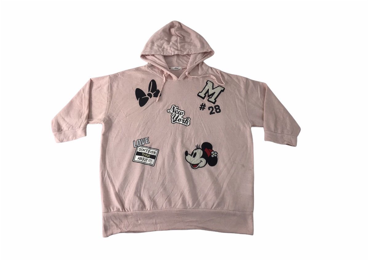 Disney Disney Minnie Mouse Hoodie Pull Over Big Face Design Size US L / EU 52-54 / 3 - 1 Thumbnail