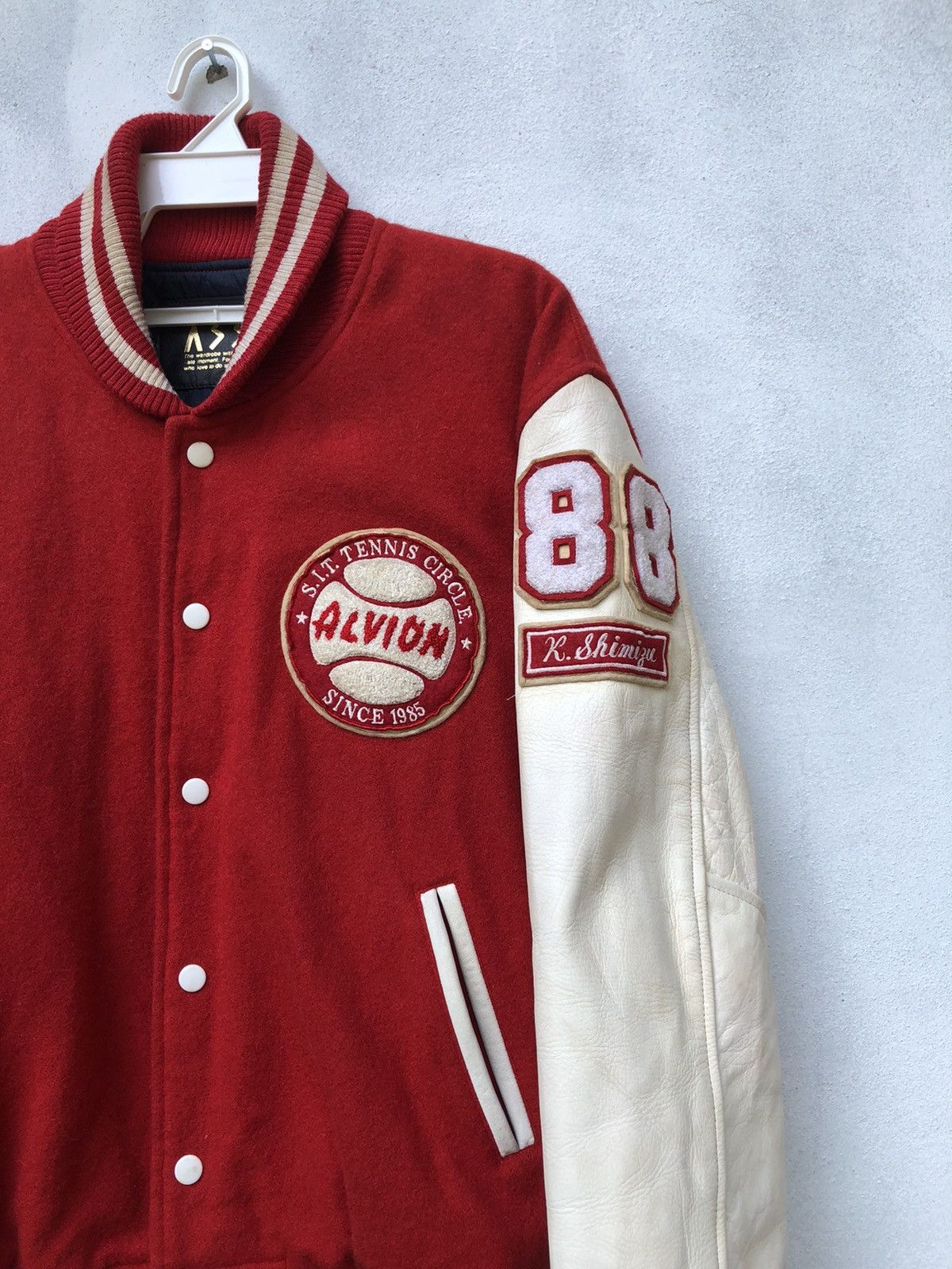 Other Crazy vintage 1988 japanese varsity jacket letterman🔥 Size US L / EU 52-54 / 3 - 3 Thumbnail