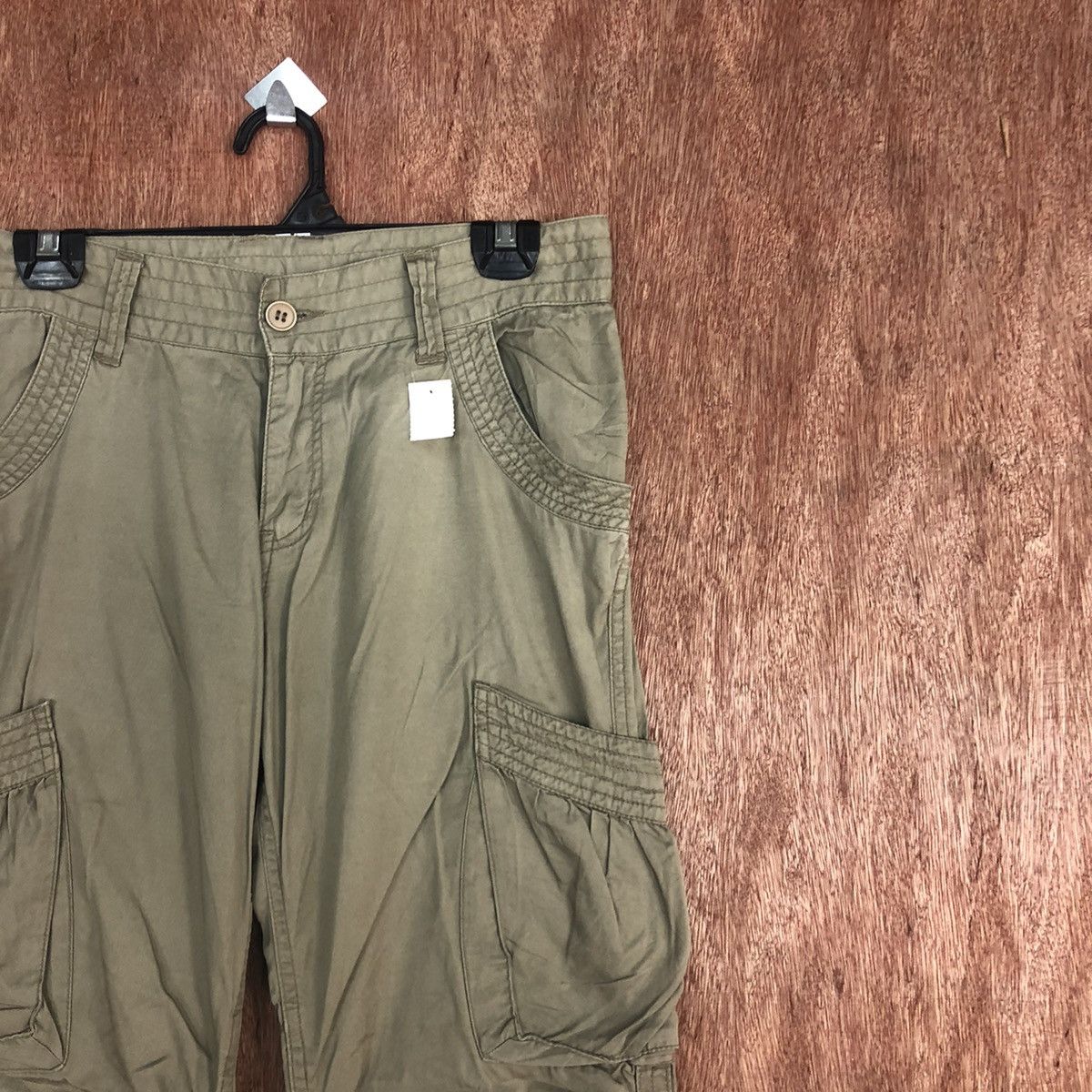 Japanese Brand DL Shuca Brown Multipocket utility Cargo Pants #2331 Size US 30 / EU 46 - 5 Thumbnail
