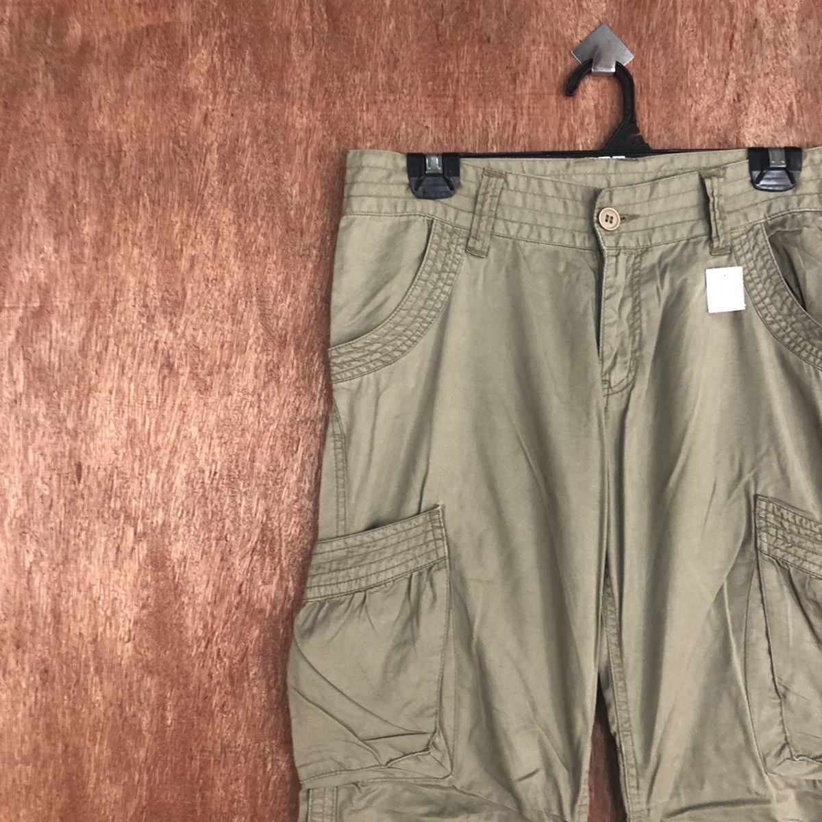 Japanese Brand DL Shuca Brown Multipocket utility Cargo Pants #2331 Size US 30 / EU 46 - 6 Thumbnail