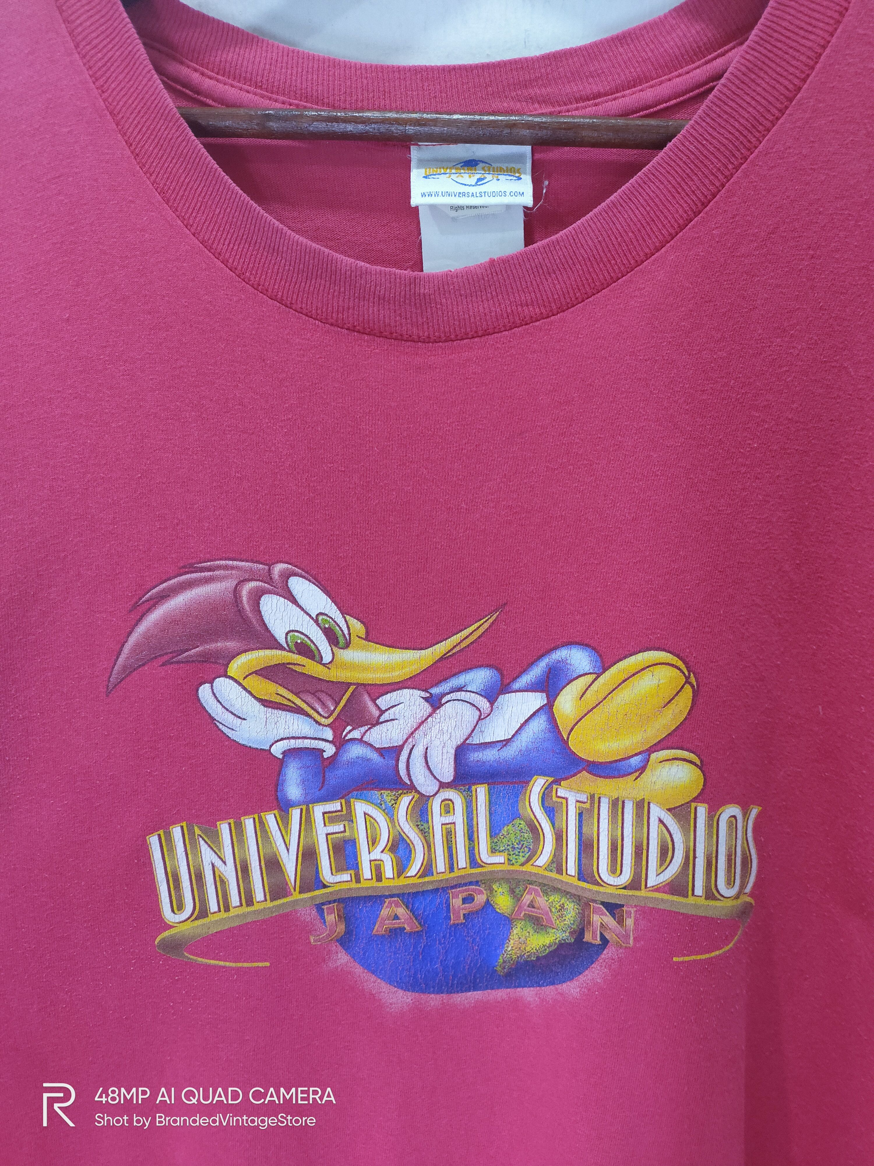 Cartoon Network × Universal Studios 1996 WOODY WOODPECKER Cartoon Universal Studio Japan Tshirt Size US XXL / EU 58 / 5 - 3 Thumbnail