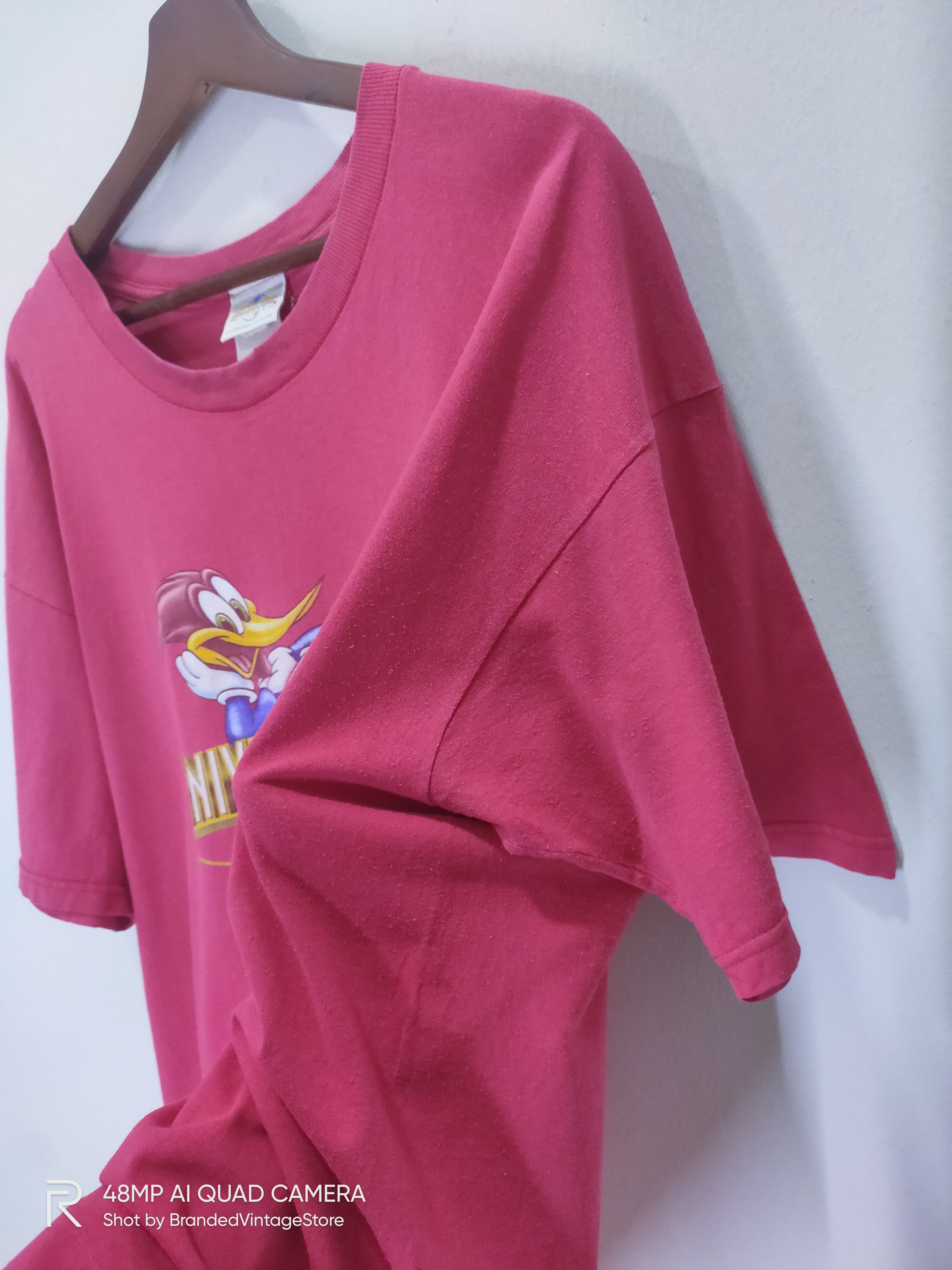 Cartoon Network × Universal Studios 1996 WOODY WOODPECKER Cartoon Universal Studio Japan Tshirt Size US XXL / EU 58 / 5 - 8 Thumbnail