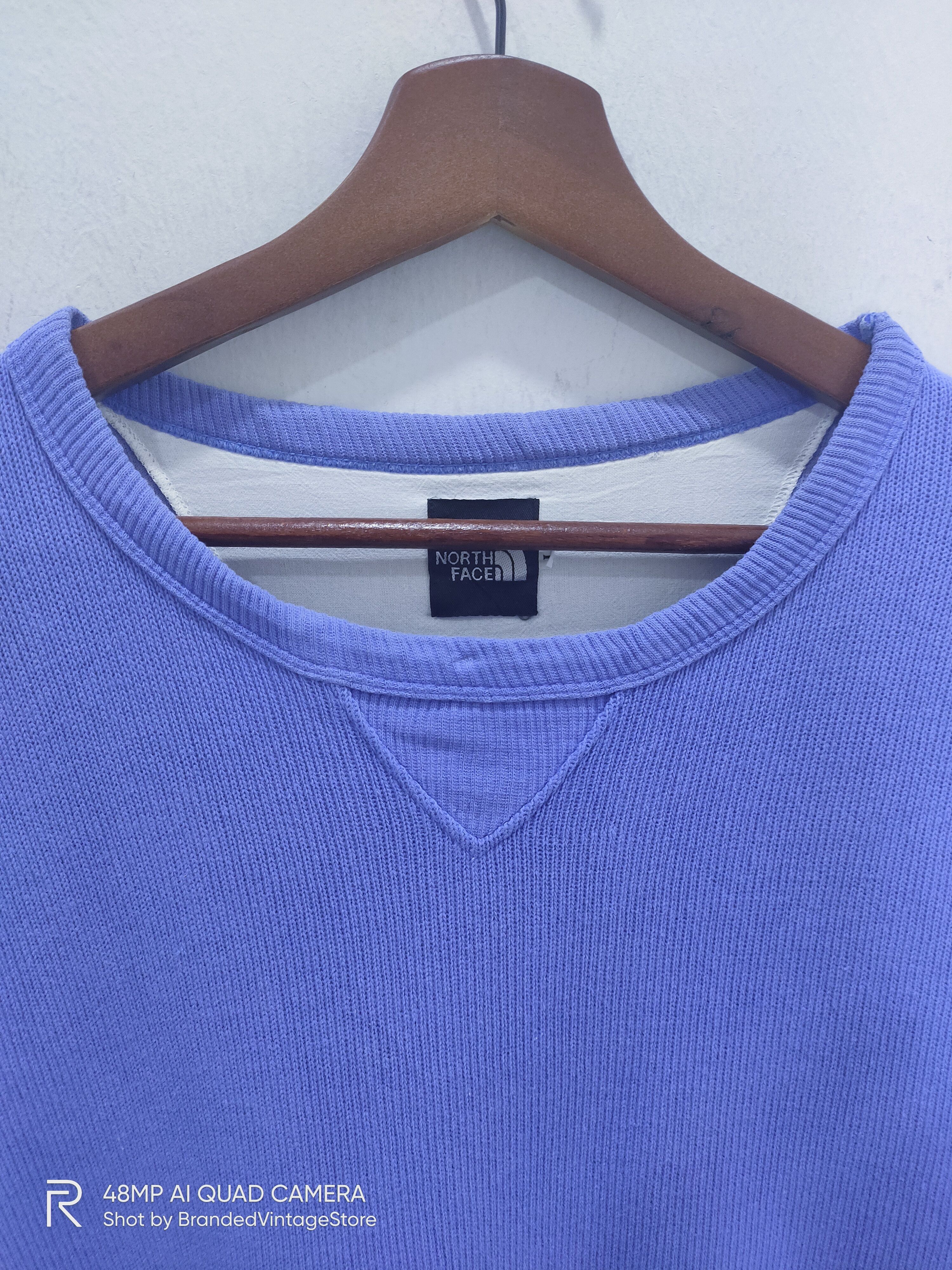 Japanese Brand × The North Face × Vintage Vintag THE NORTH FACE Mountain Crewneck Blue Ski Sweatshirt Size US L / EU 52-54 / 3 - 7 Thumbnail