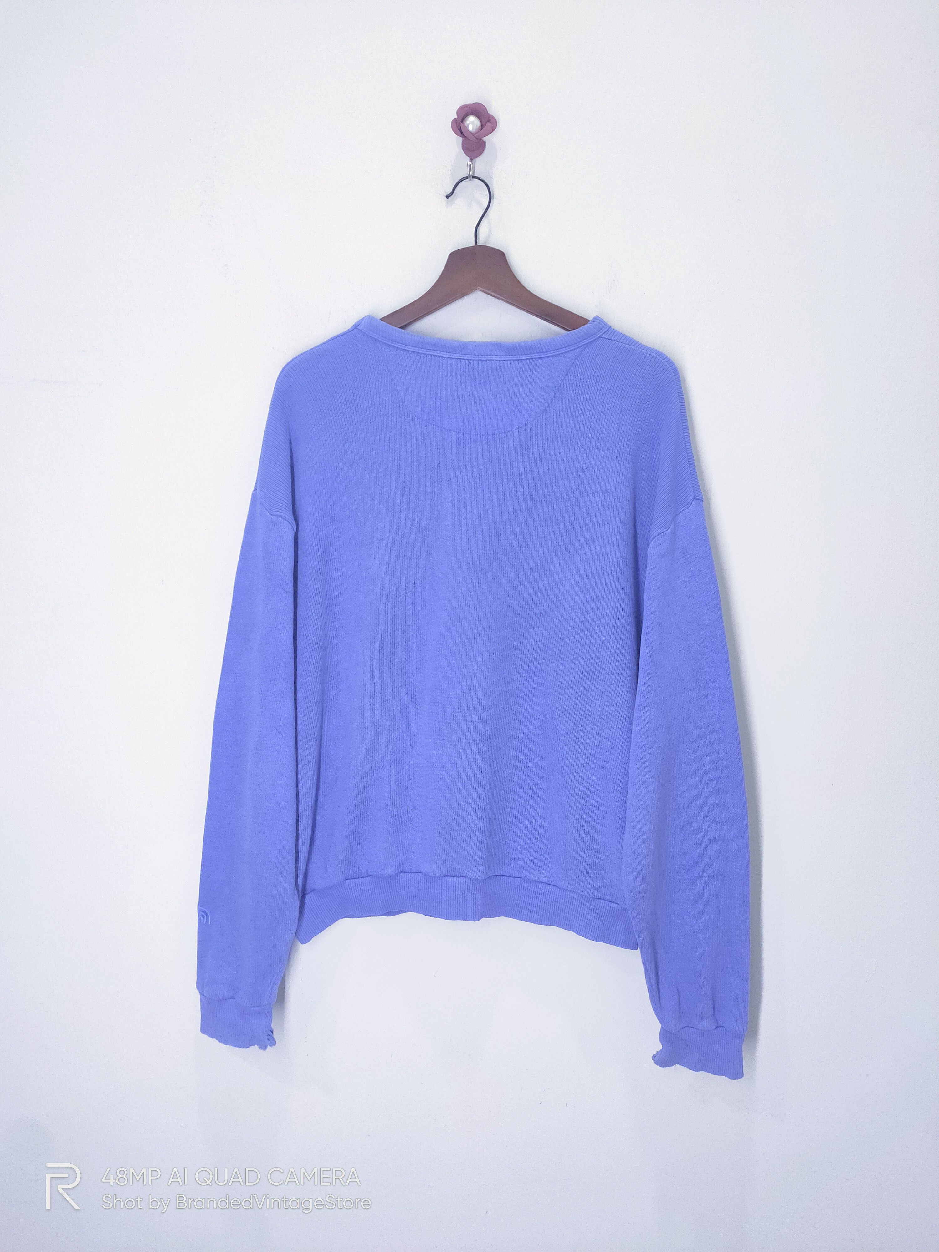 Japanese Brand × The North Face × Vintage Vintag THE NORTH FACE Mountain Crewneck Blue Ski Sweatshirt Size US L / EU 52-54 / 3 - 2 Thumbnail