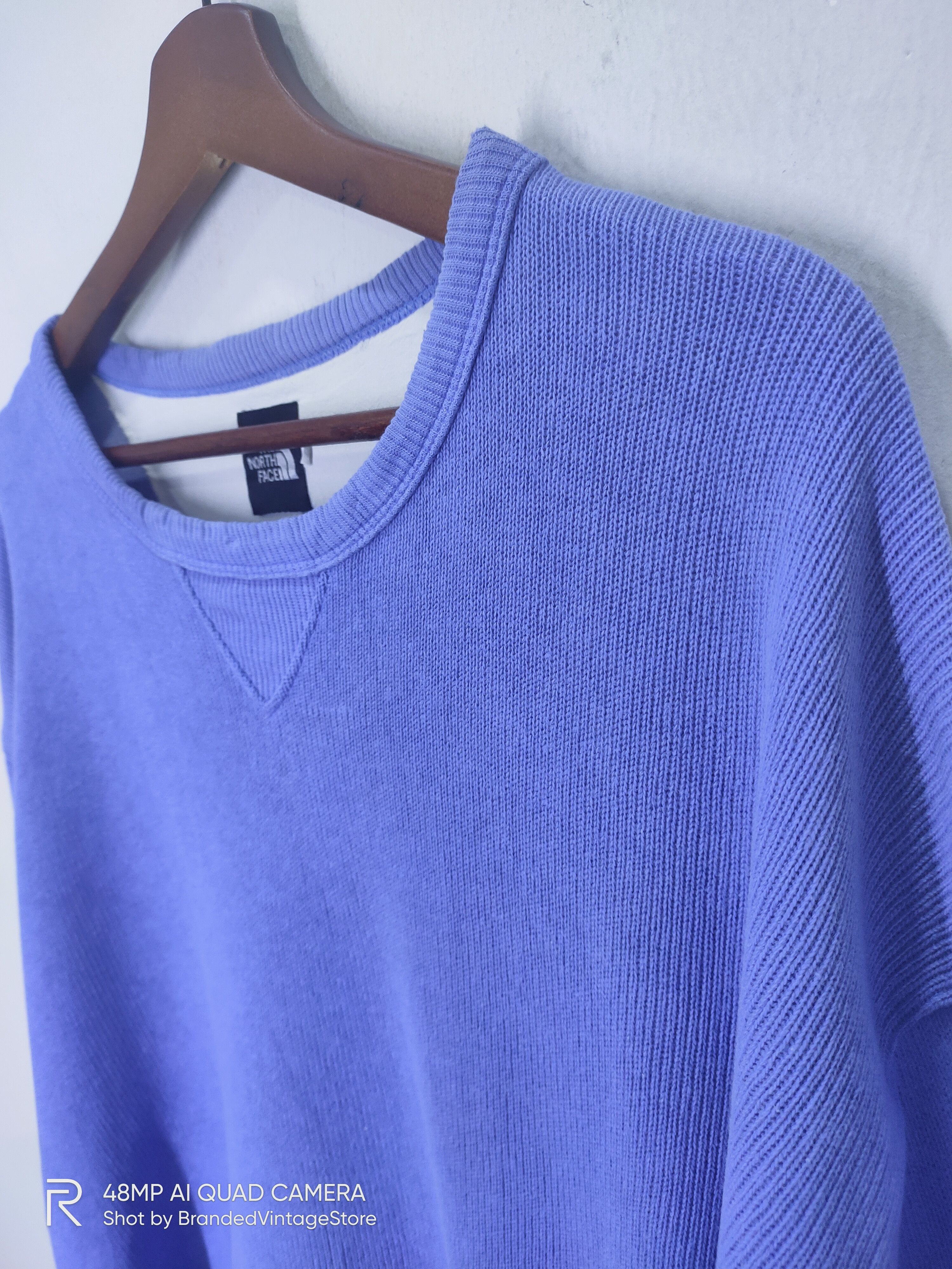 Japanese Brand × The North Face × Vintage Vintag THE NORTH FACE Mountain Crewneck Blue Ski Sweatshirt Size US L / EU 52-54 / 3 - 4 Thumbnail
