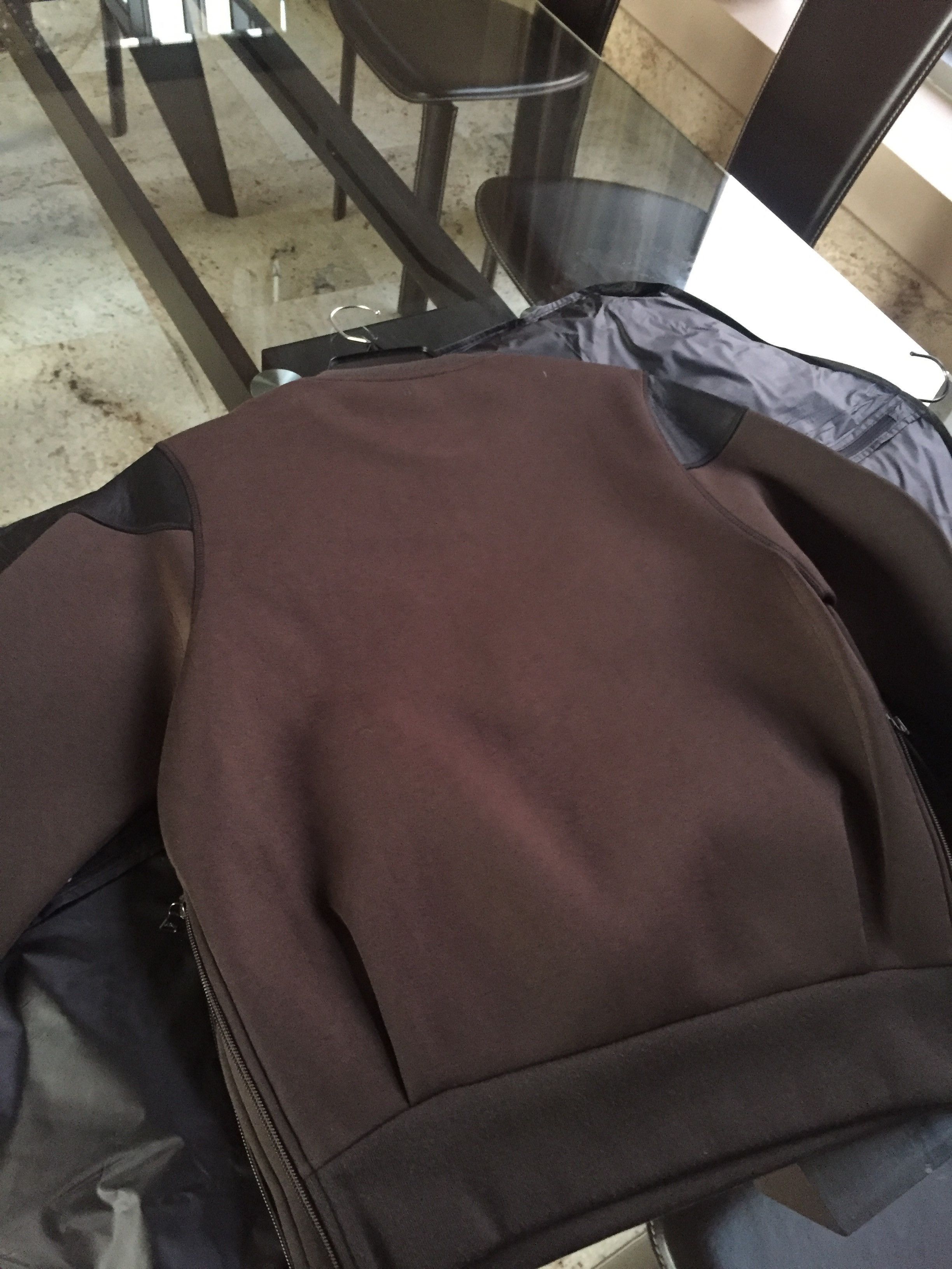 Neil Barrett Dual Zip Olive Bomber Fit, Button Shoulder Pullover Size US S / EU 44-46 / 1 - 8 Thumbnail