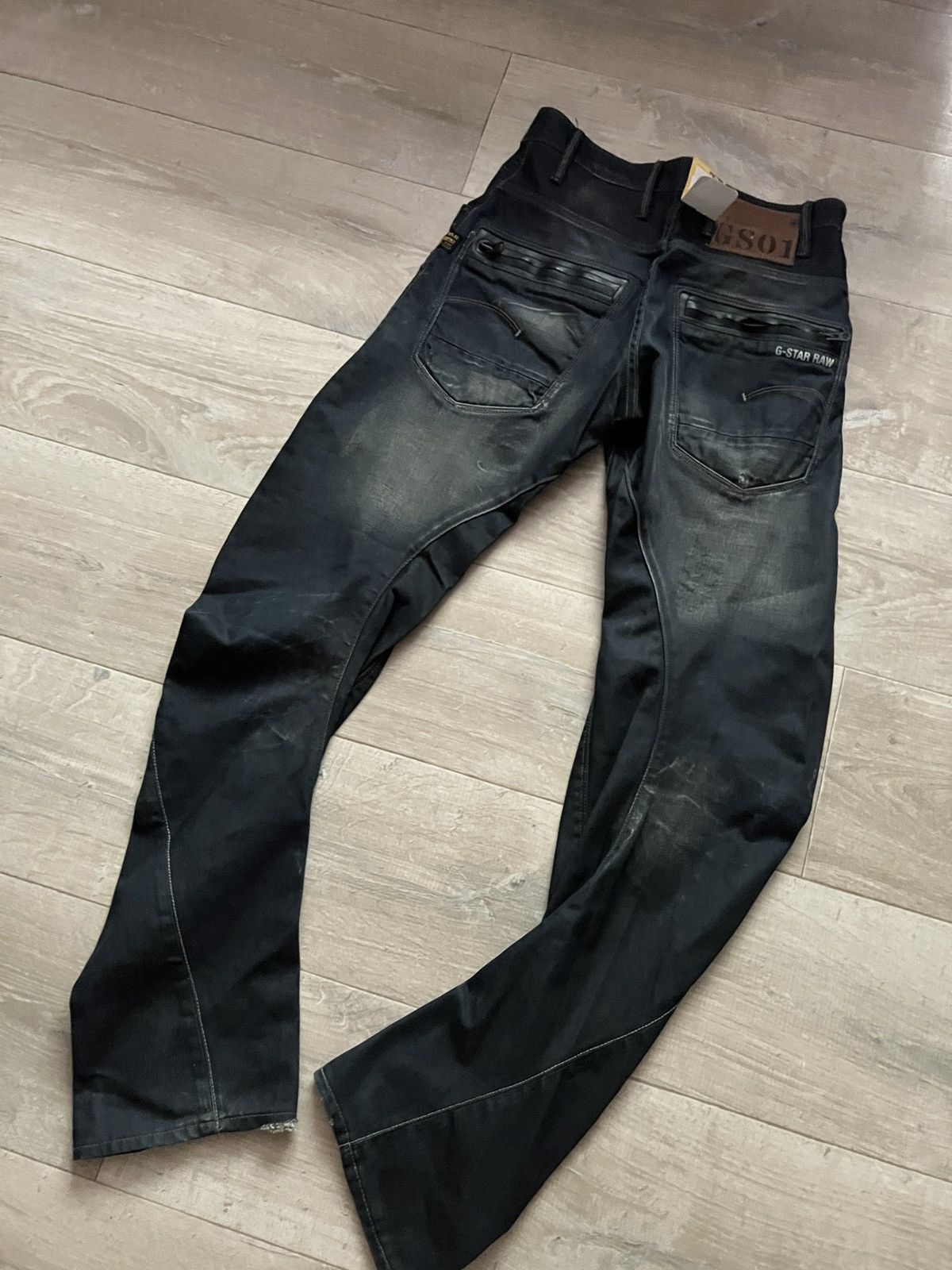 G-Star NWT G Star Raw Tapered Denim Pants Jeans Size US 29 - 4 Thumbnail