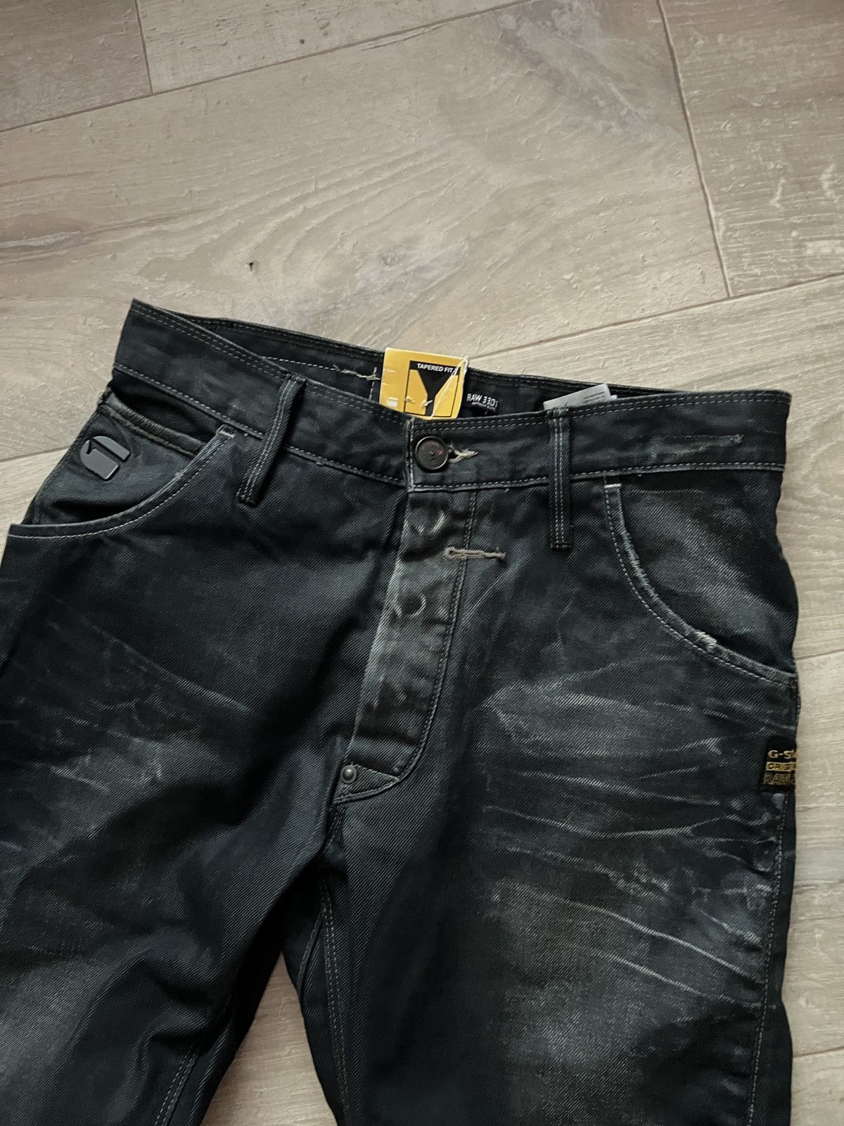 G-Star NWT G Star Raw Tapered Denim Pants Jeans Size US 29 - 3 Thumbnail