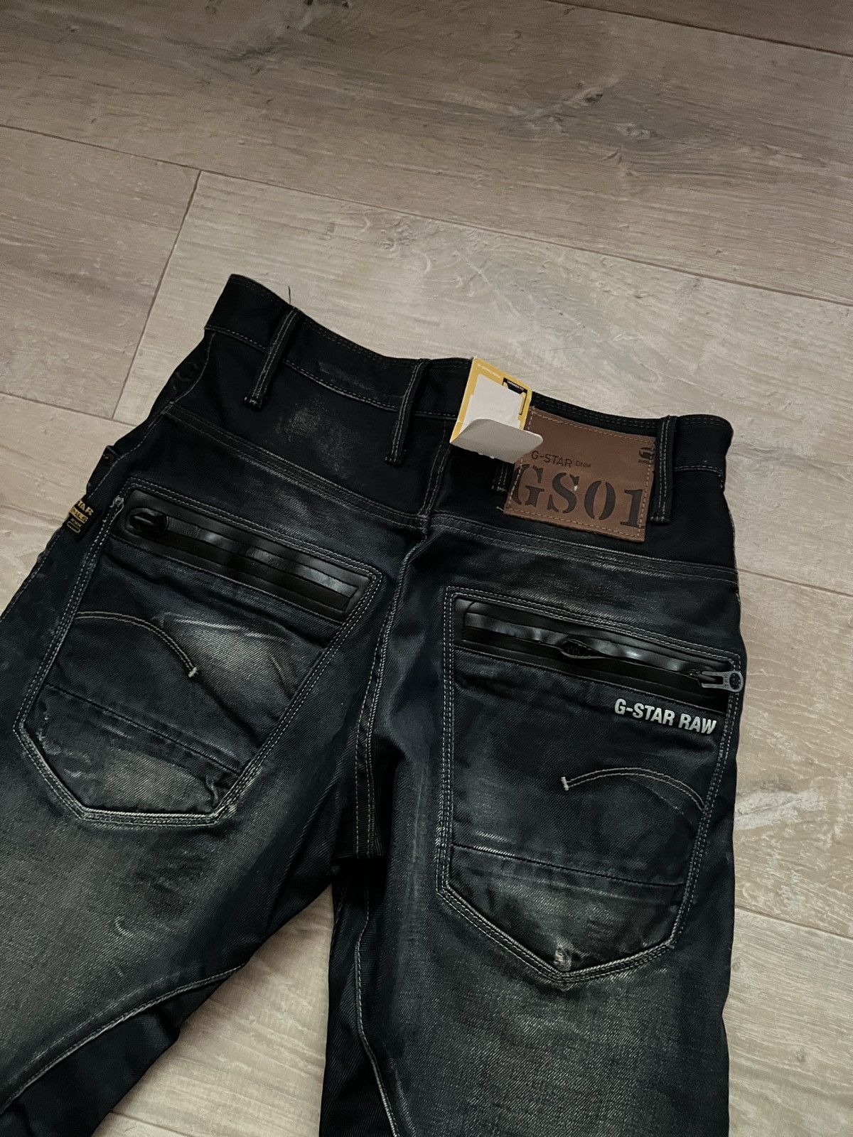 G-Star NWT G Star Raw Tapered Denim Pants Jeans Size US 29 - 5 Thumbnail