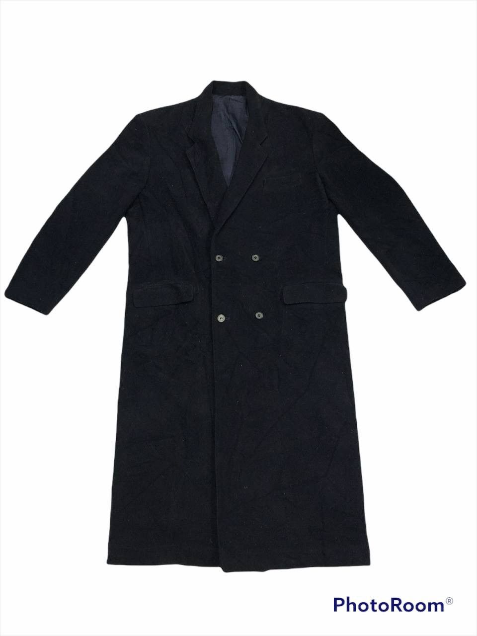 Vintage 80's Y'S Yohji Yamamoto Overcoat/ Trench Coat